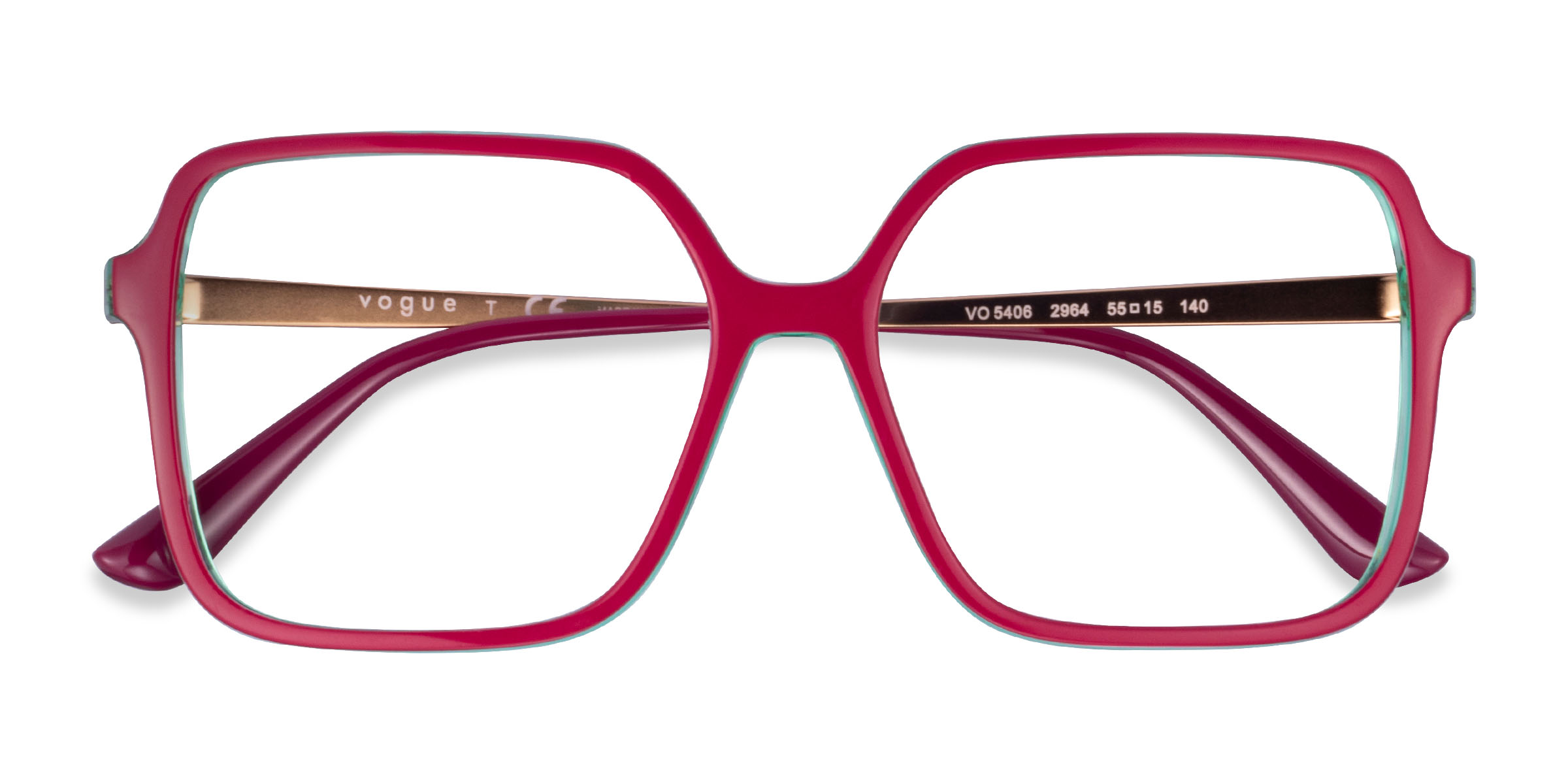 Red Green Vogue Eyewear VO5406 -  Plastique Lunettes de vue
