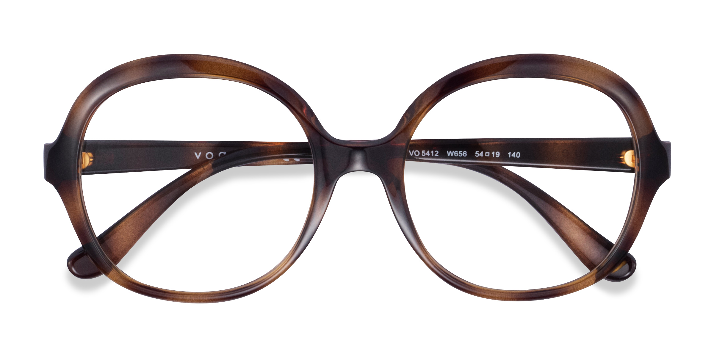 Écaille Noire Vogue Eyewear VO5412 - Plastique Lunettes de vue
