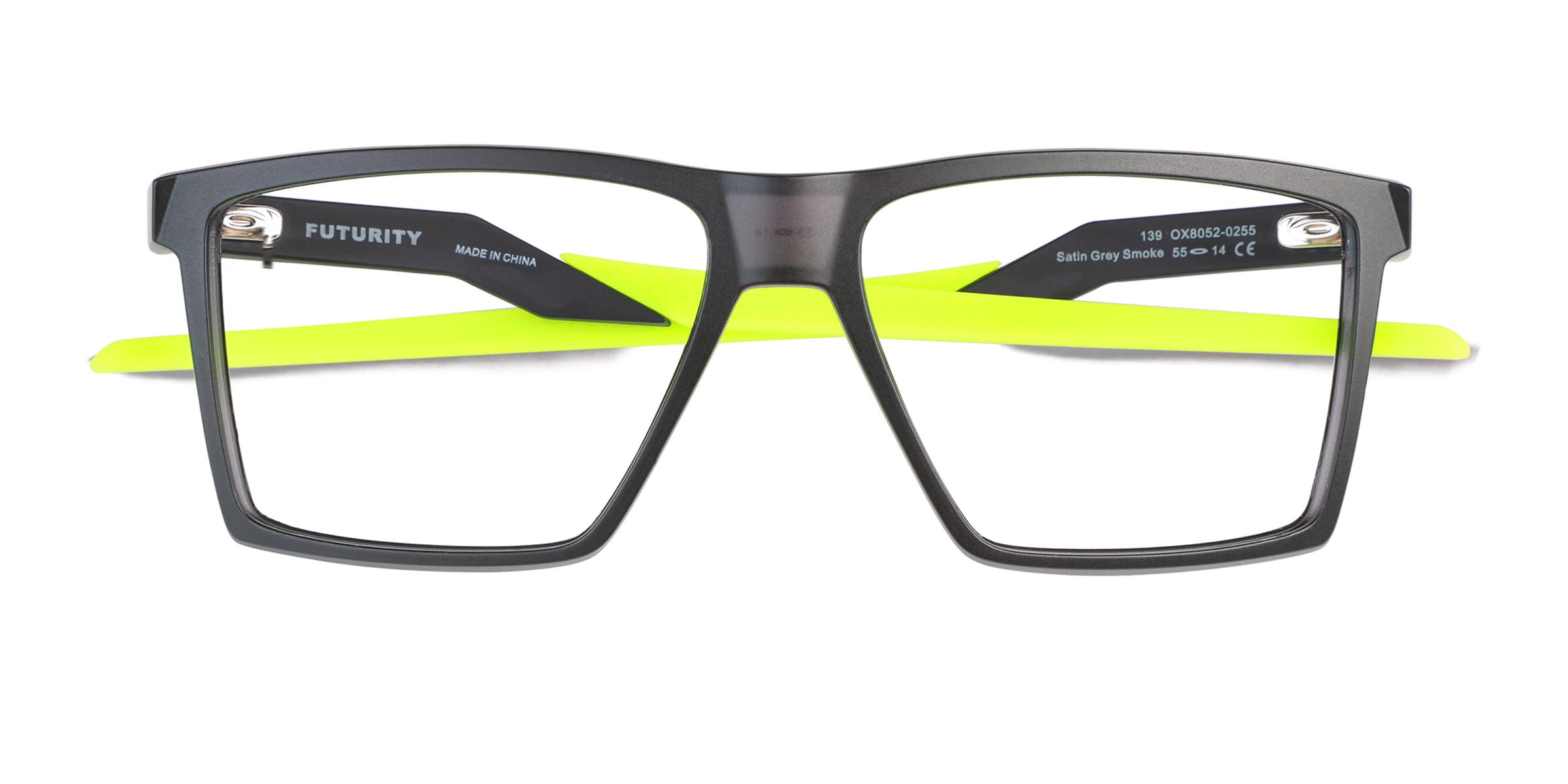Satin Gray Smoke Oakley Futurity -  Plastique Lunettes de vue