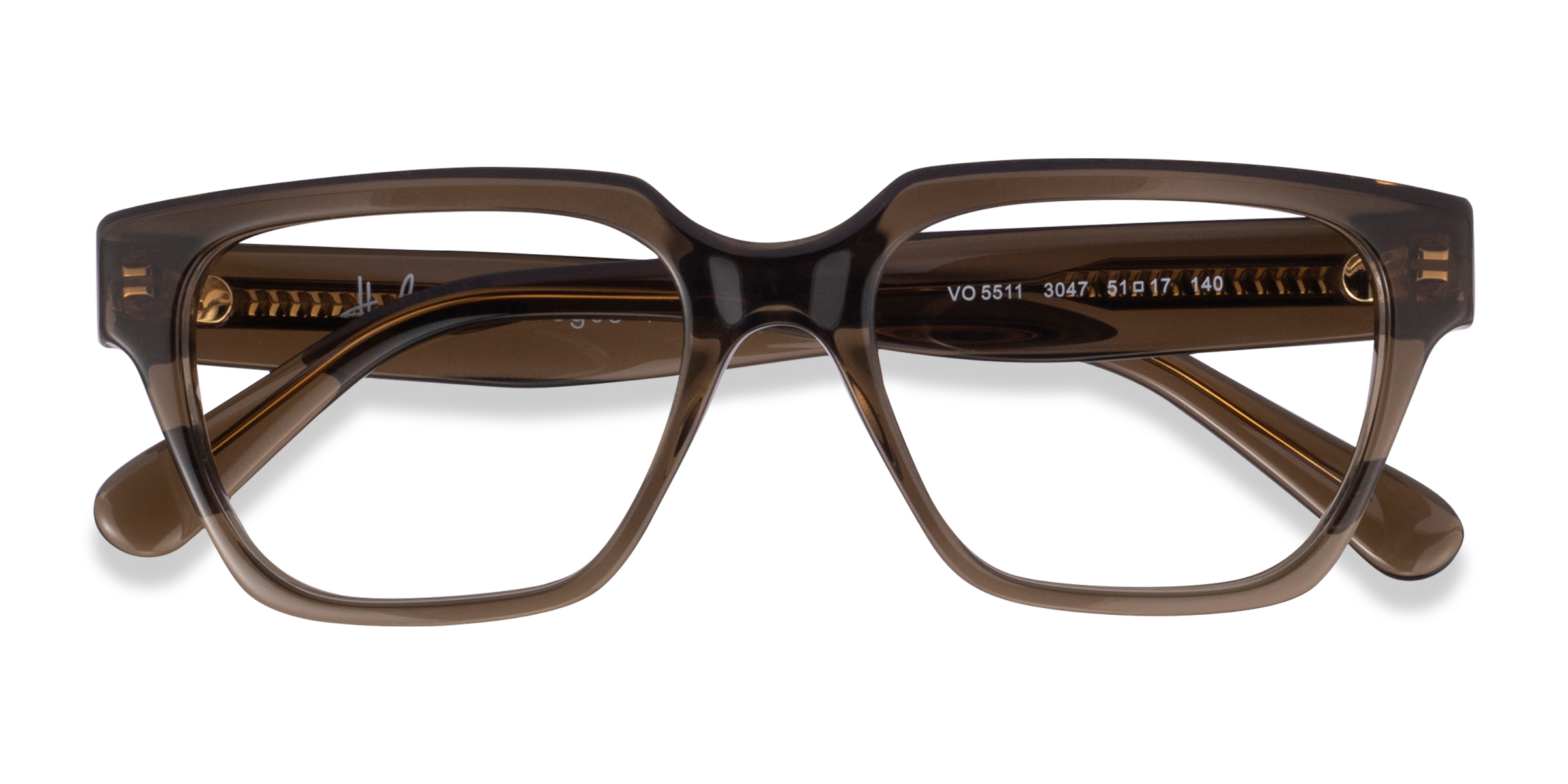 Transparent Khaki Vogue Eyewear VO5511 -  Acétate Lunettes de vue