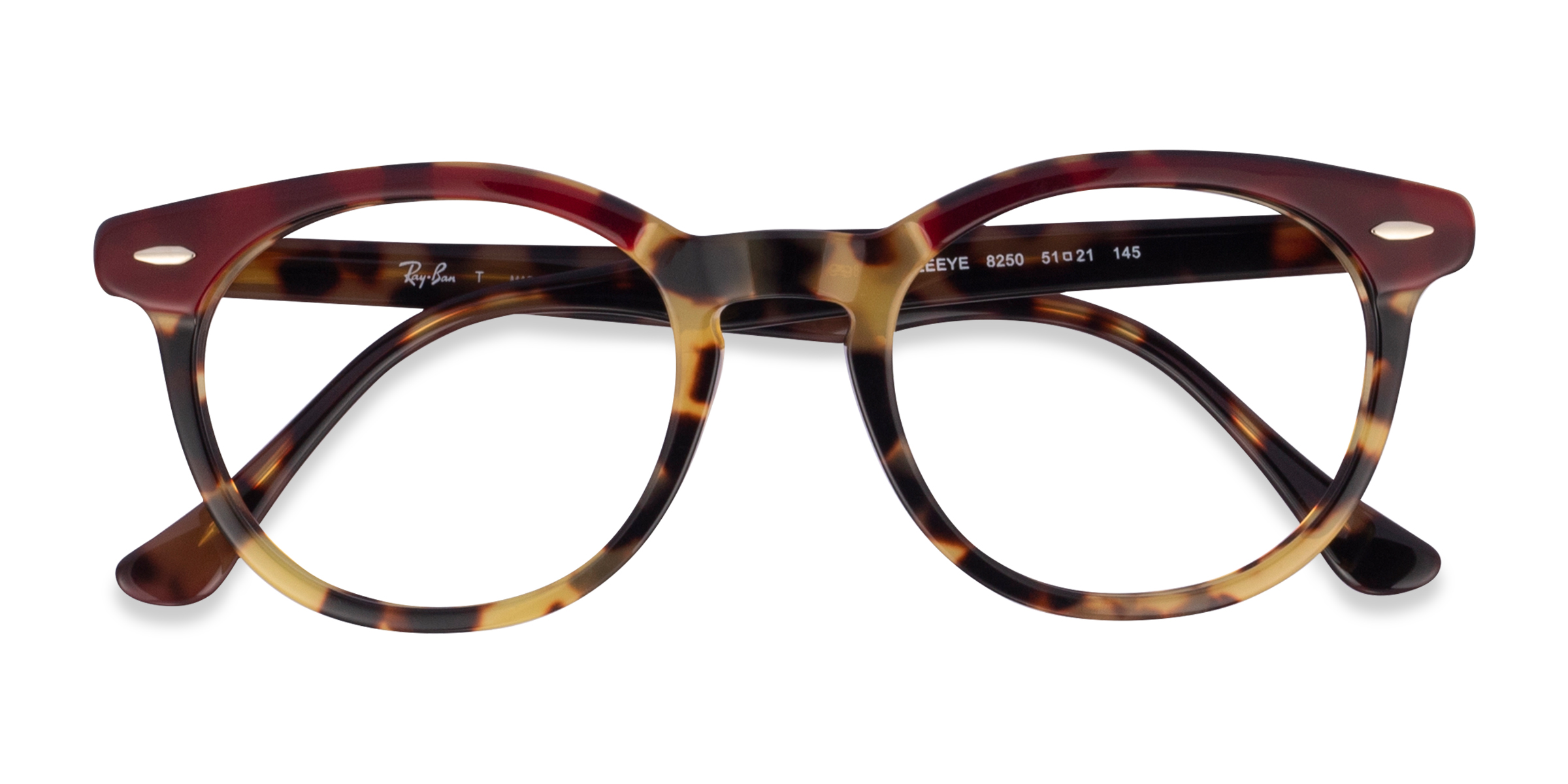 Yellow Tortoise Ray-Ban RB5598 -  Acetate Eyeglasses