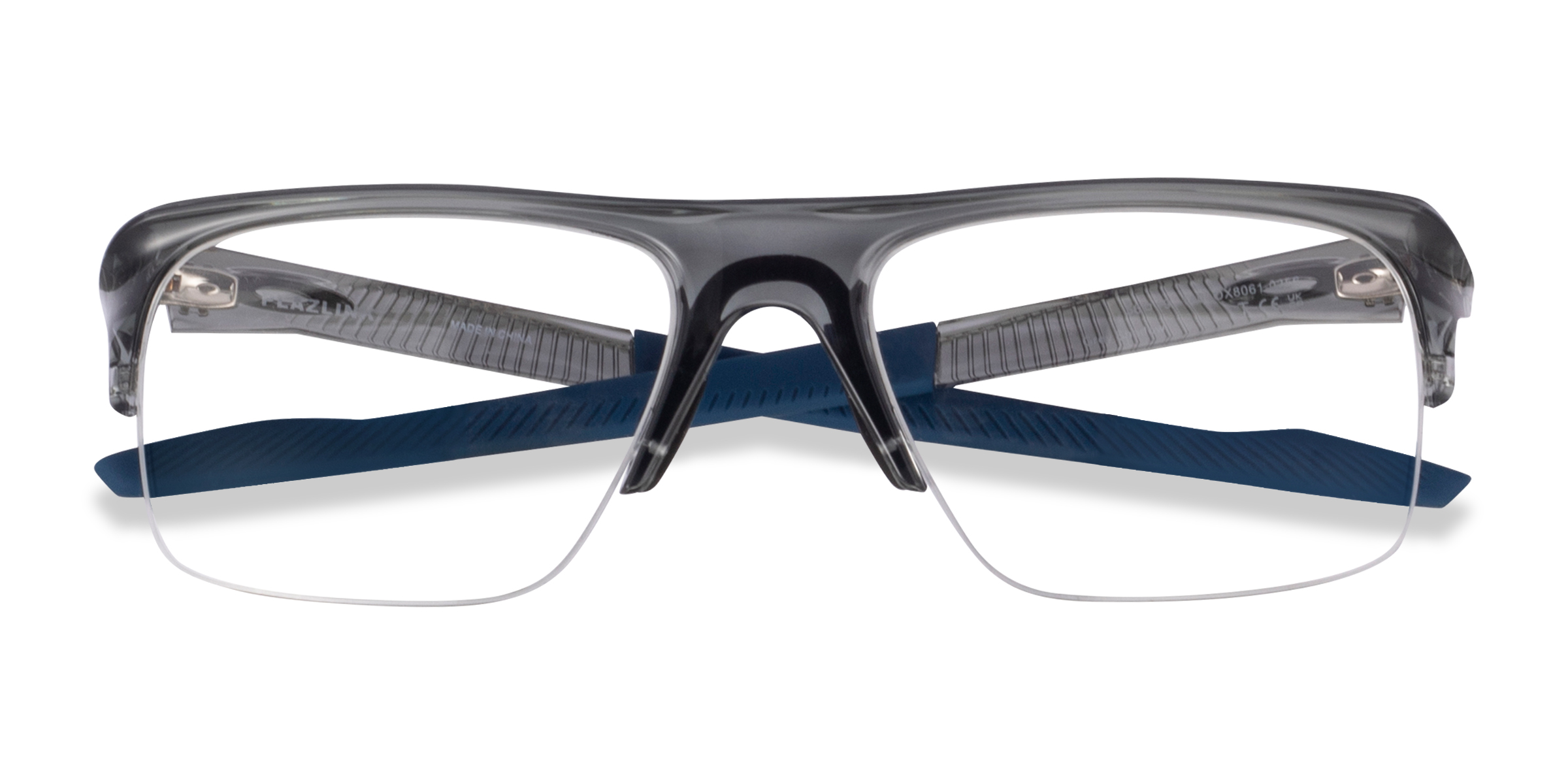 Gray Shadow Oakley Plazlink -  Plastique Lunettes de vue