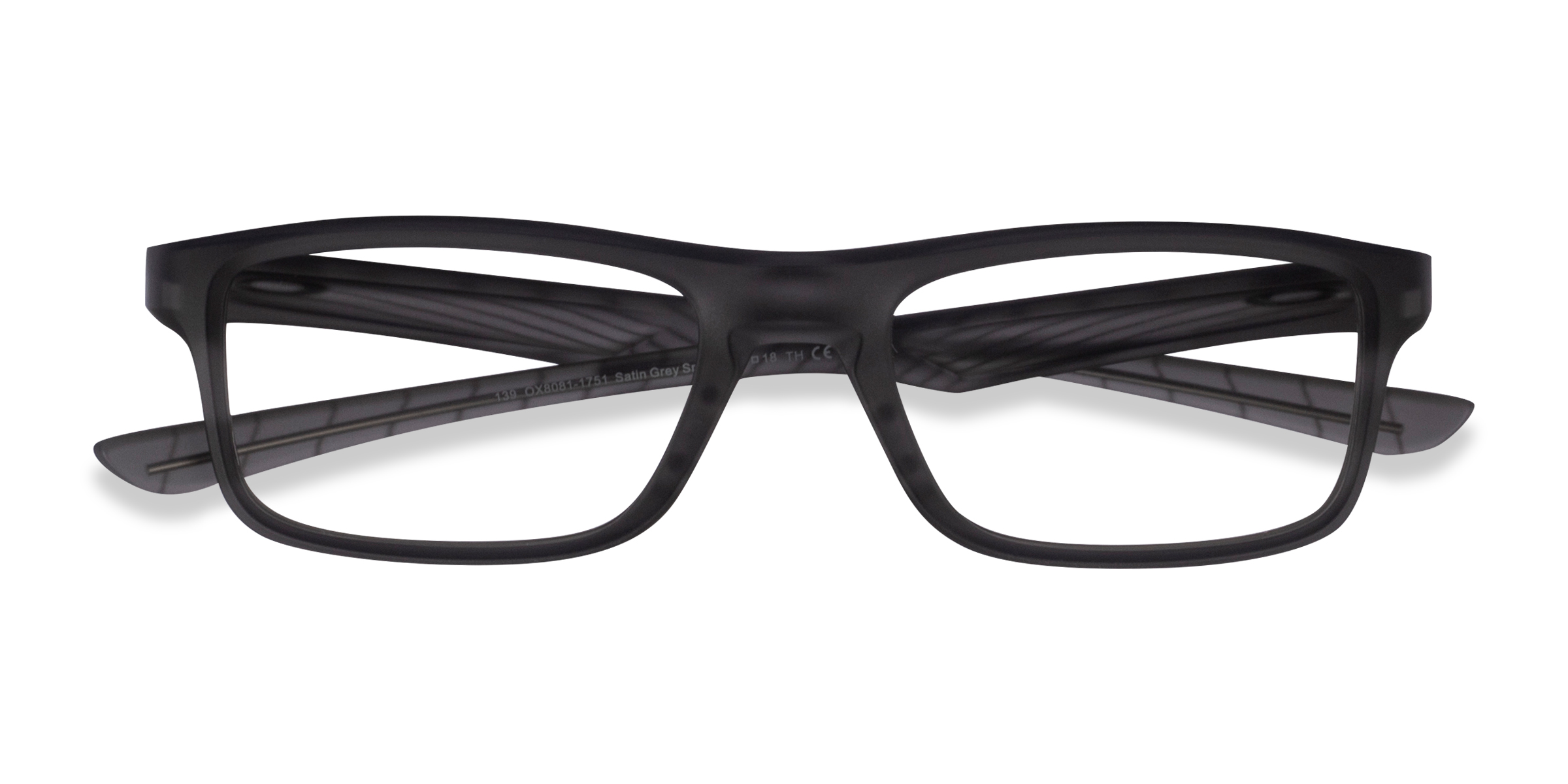 Satin Gray Smoke Oakley Plank 2.0 -  Plastique Lunettes de vue