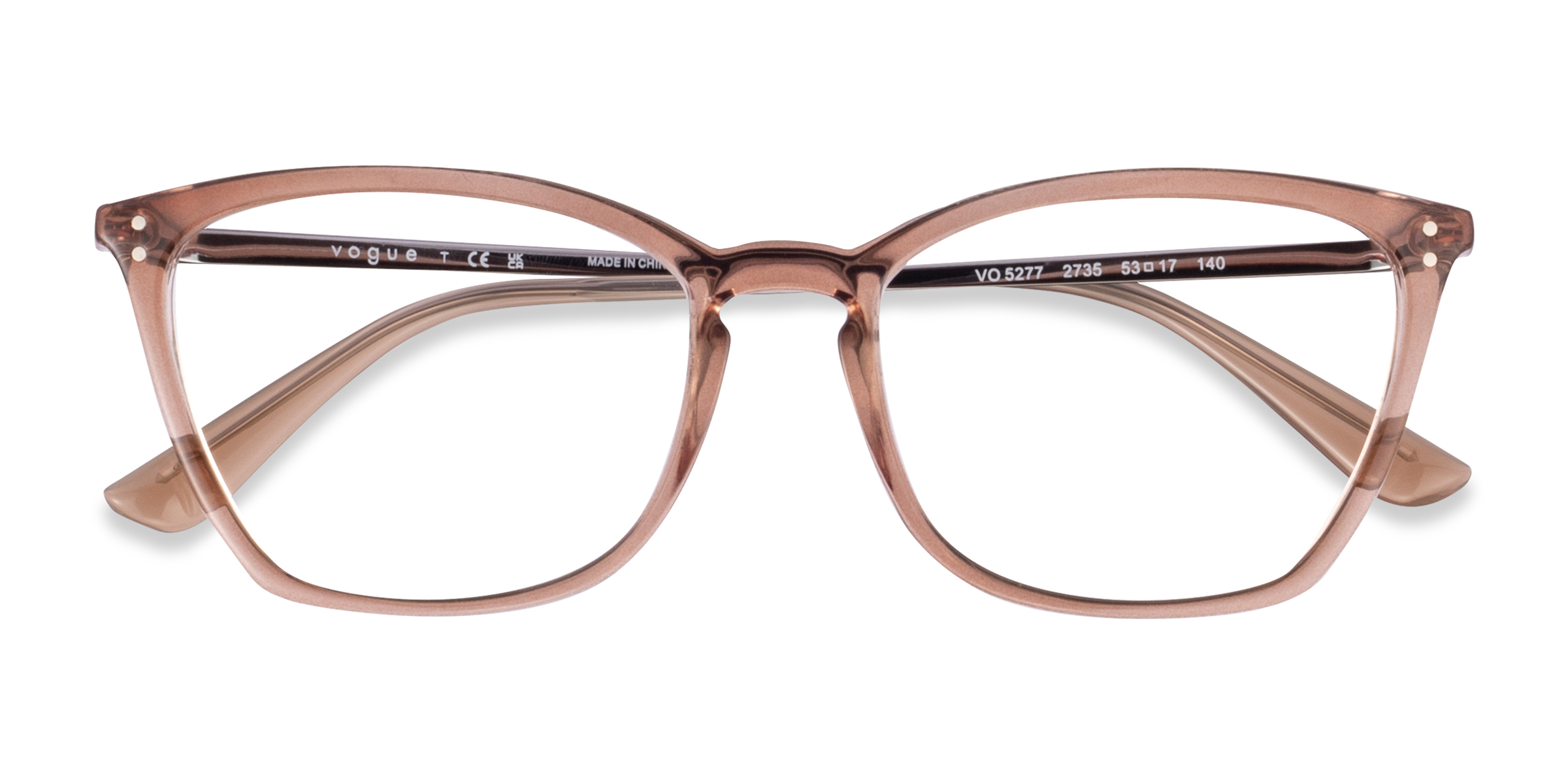 Brown Crystal Vogue Eyewear VO5277 -  Plastique Lunettes de vue