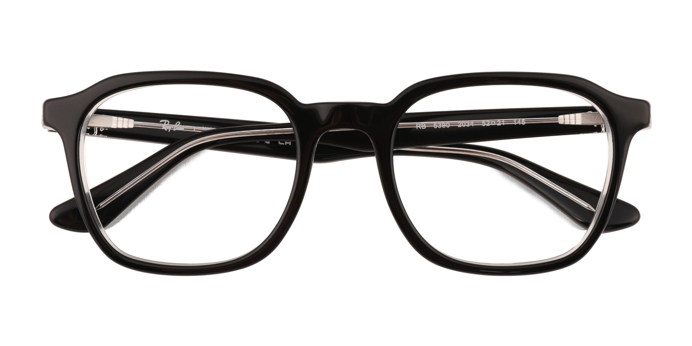 Noir Ray-Ban RB5390 -  Acétate Lunettes de vue