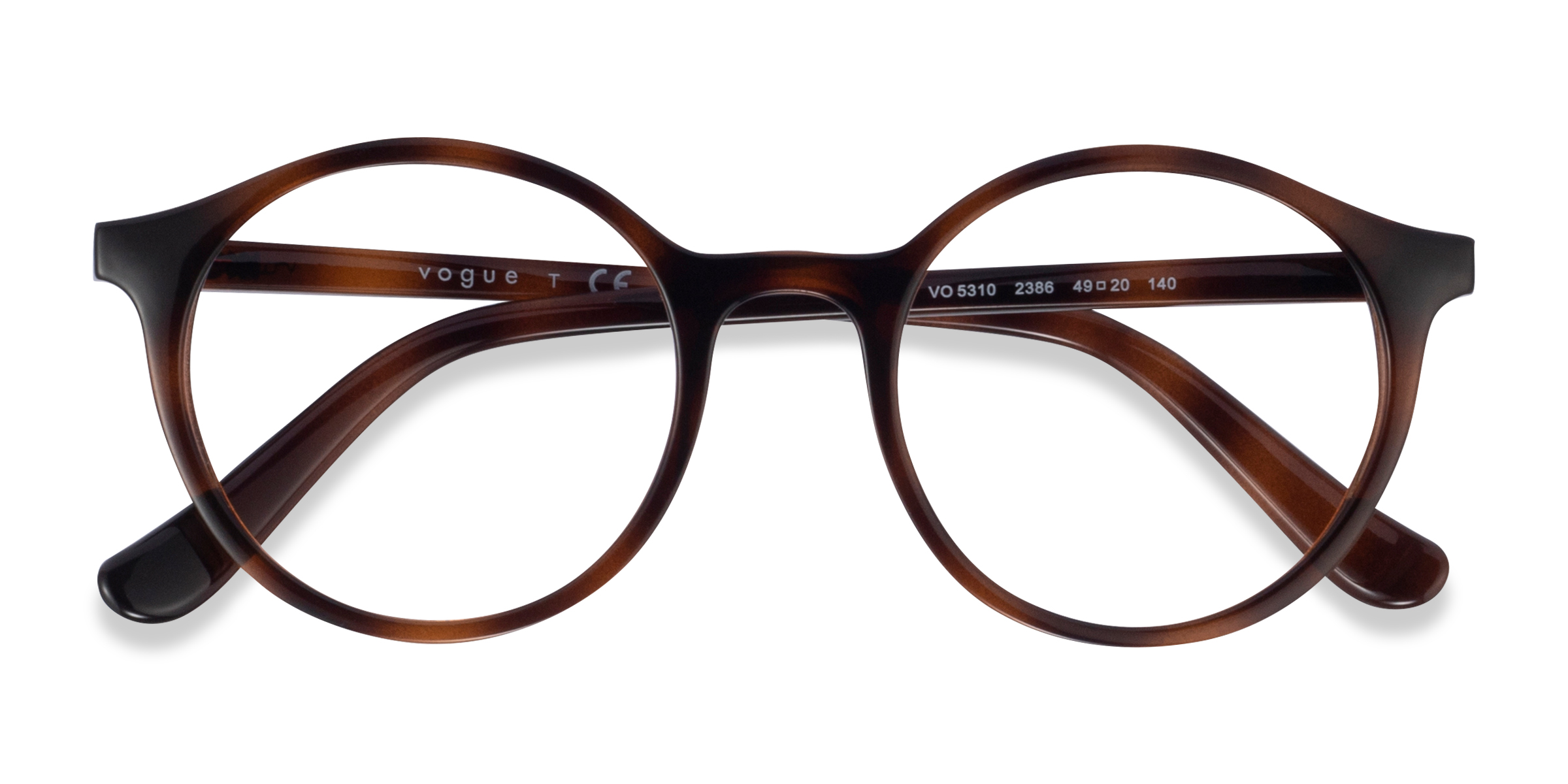 Écaille Noire Vogue Eyewear VO5310 -  Plastique Lunettes de vue