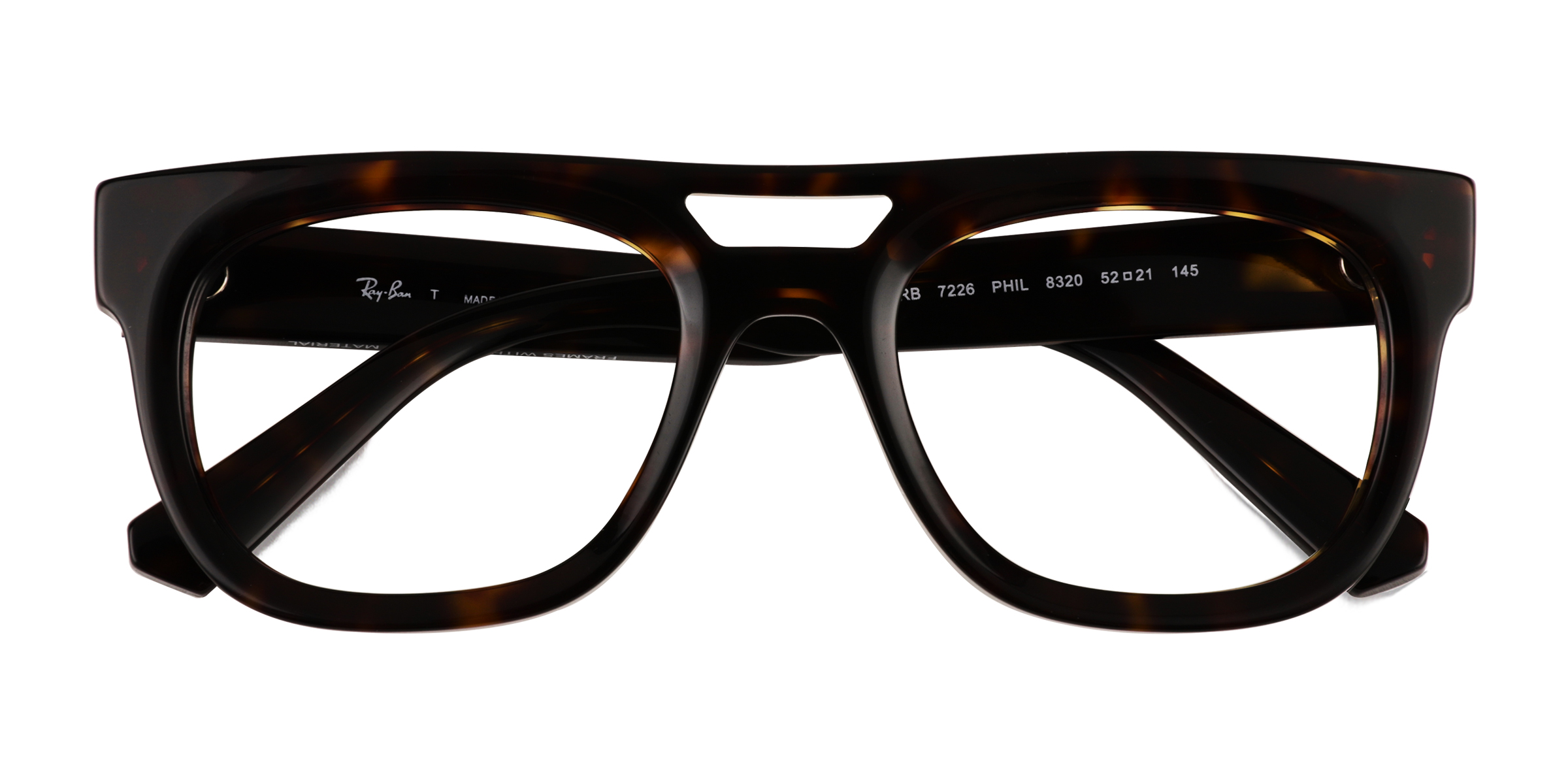 Tortoise Ray-Ban RB7226 Phil -  Plastic Eyeglasses
