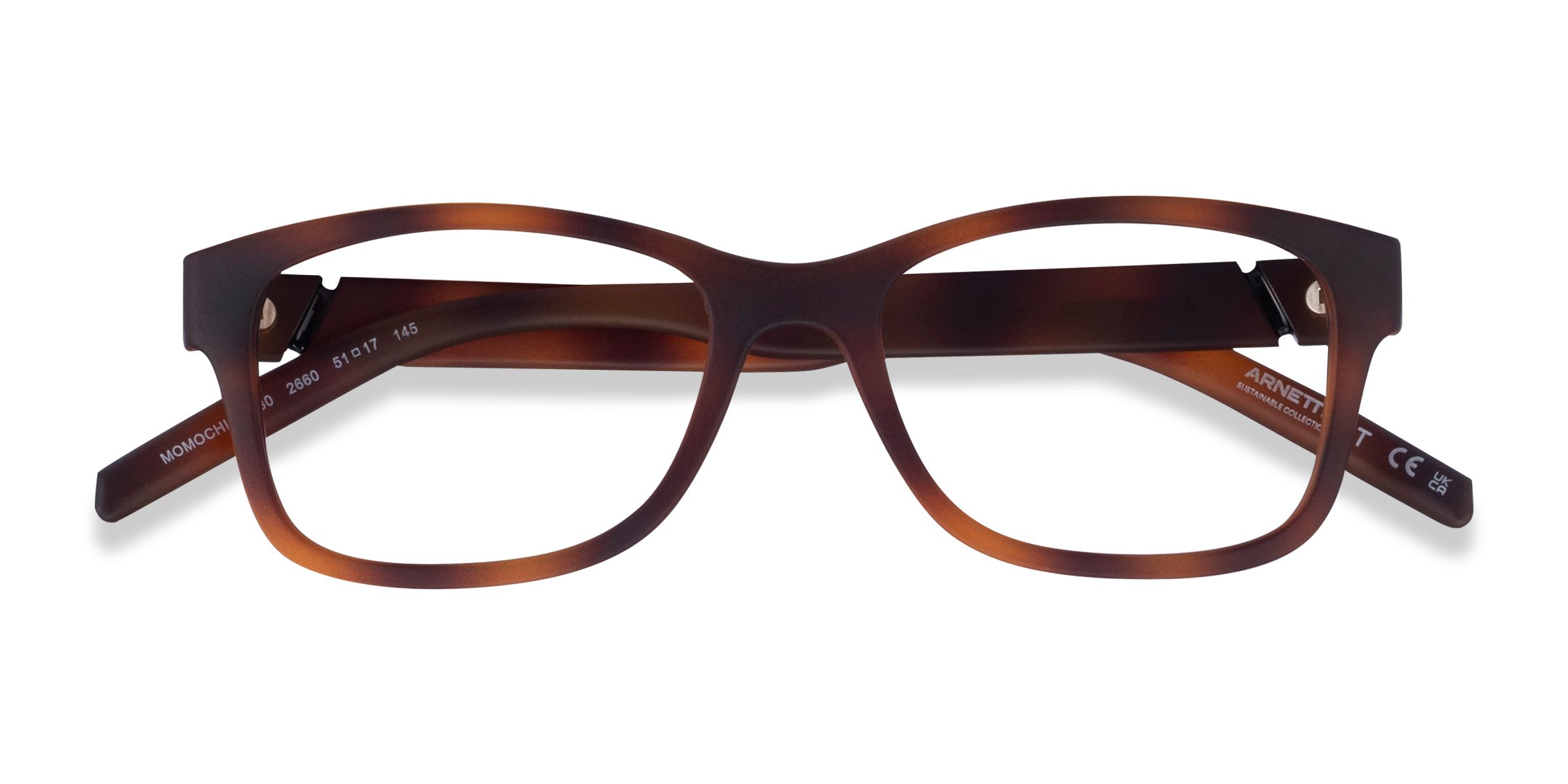 Matte Tortoise ARNETTE Momochi -  Plastic Eyeglasses