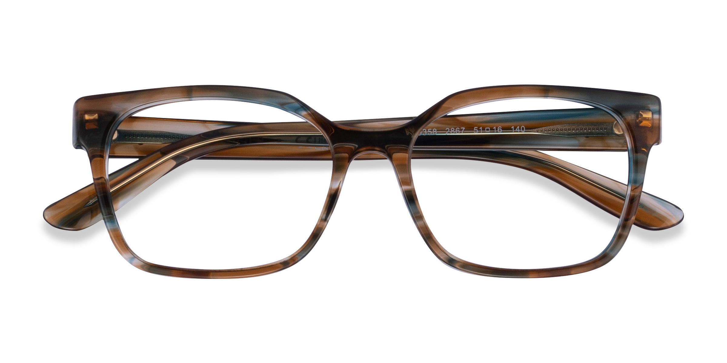 Striped Brown Blue Vogue Eyewear VO5358 -  Acétate Lunettes de vue