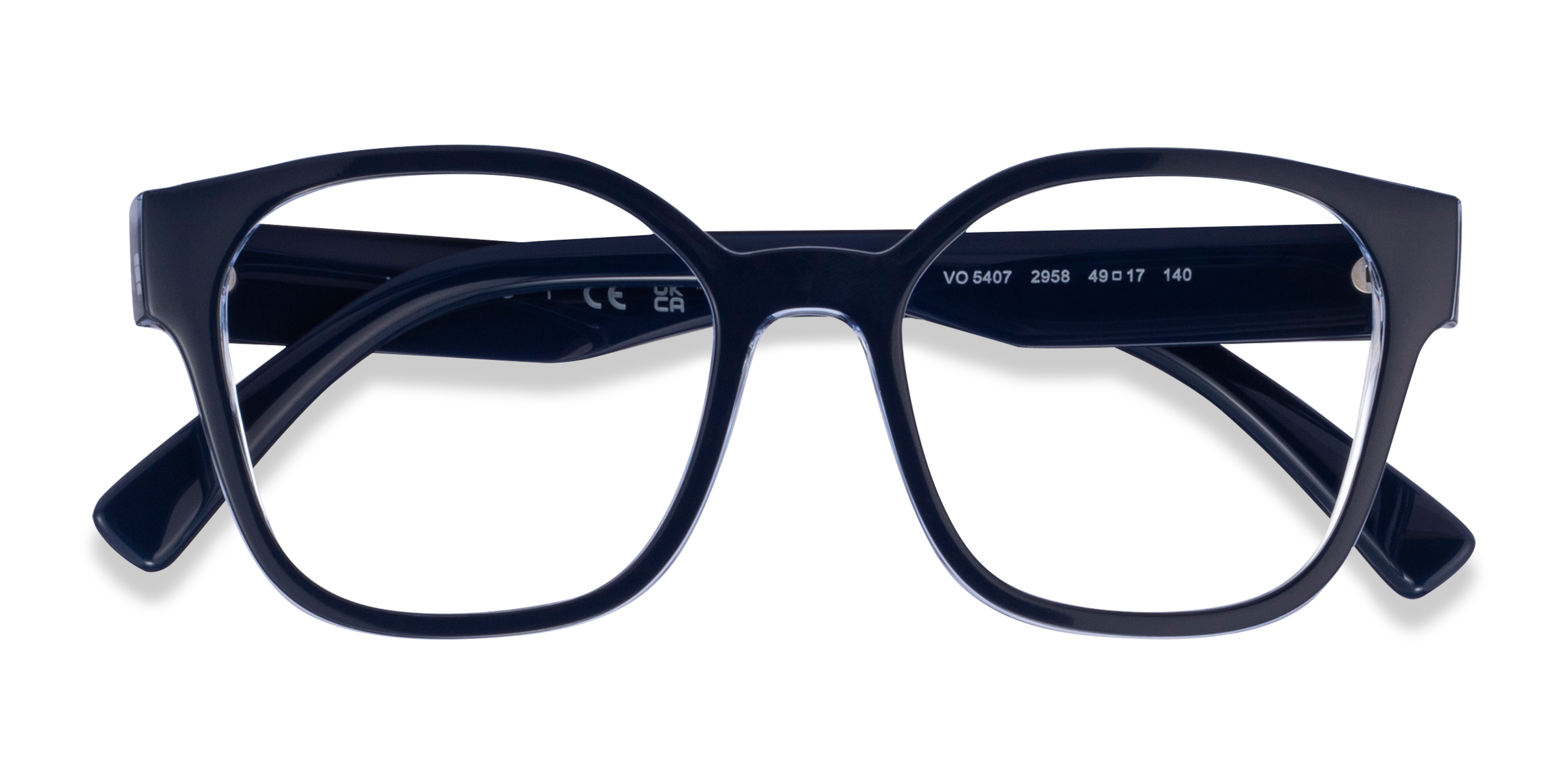 Bleu foncé Vogue Eyewear VO5407 -  Plastique Lunettes de vue