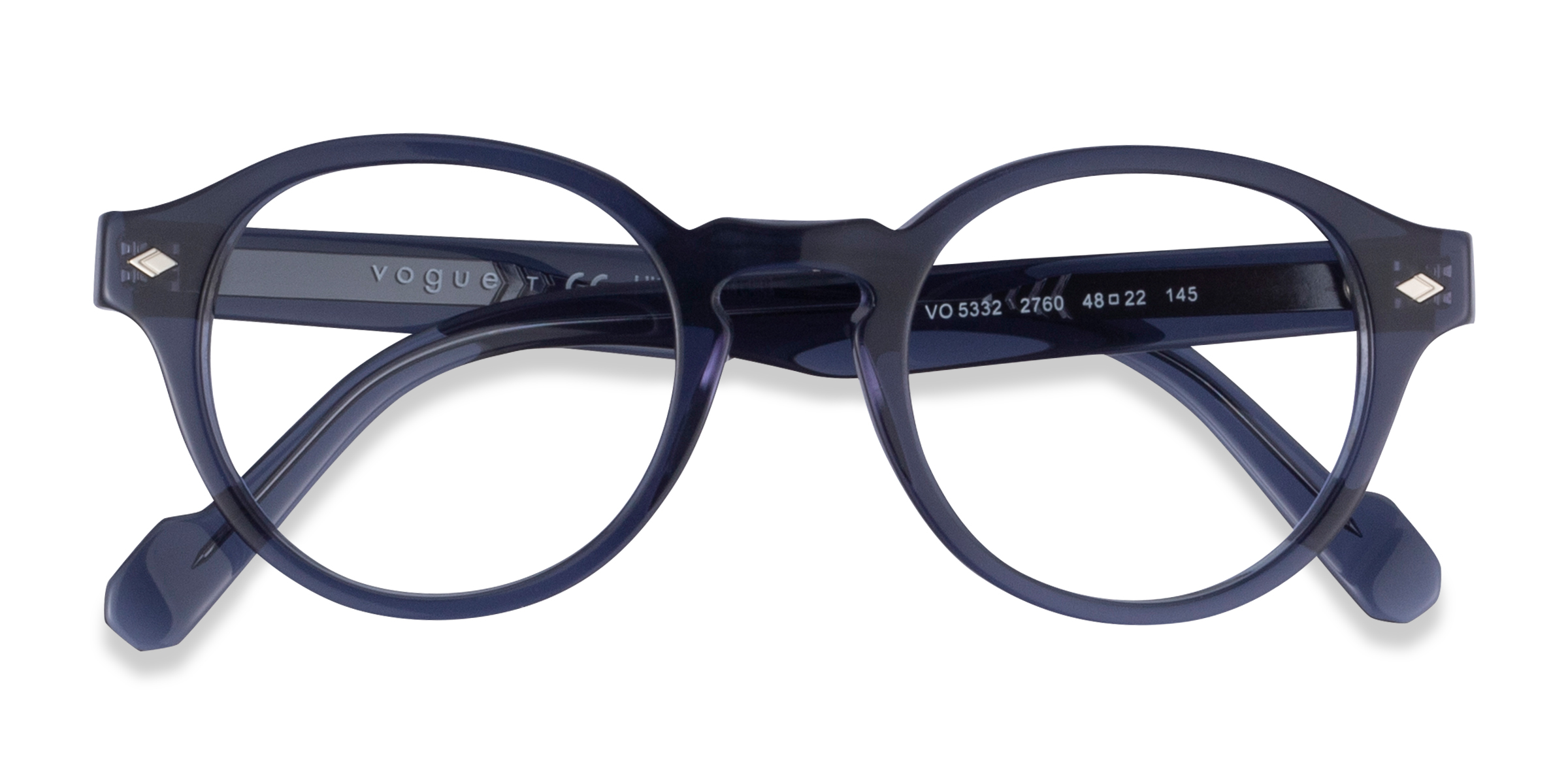 Transparent Blue Vogue Eyewear VO5332 -  Acetate Eyeglasses