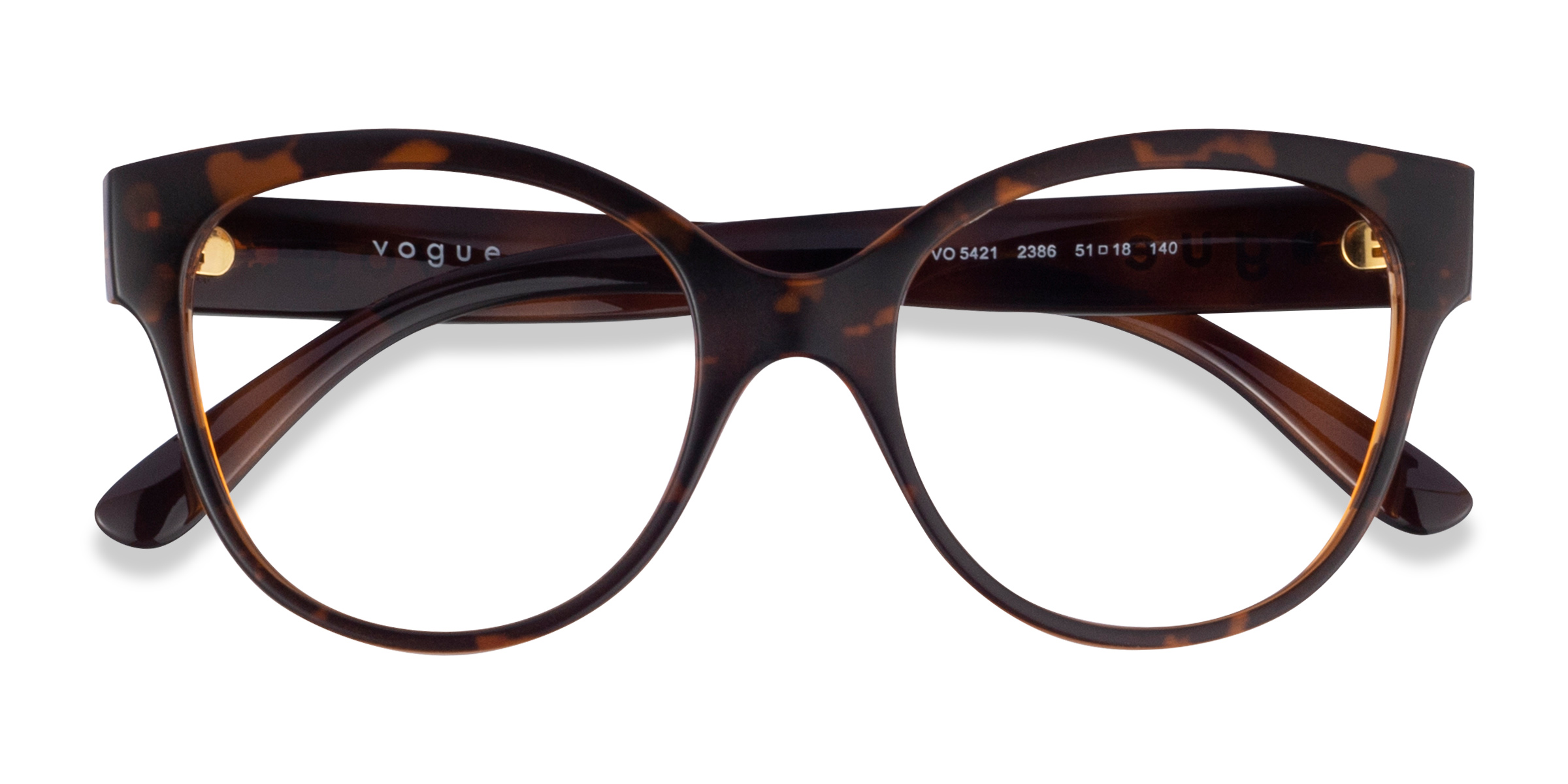 Tortoise Vogue Eyewear VO5421 -  Plastic Eyeglasses