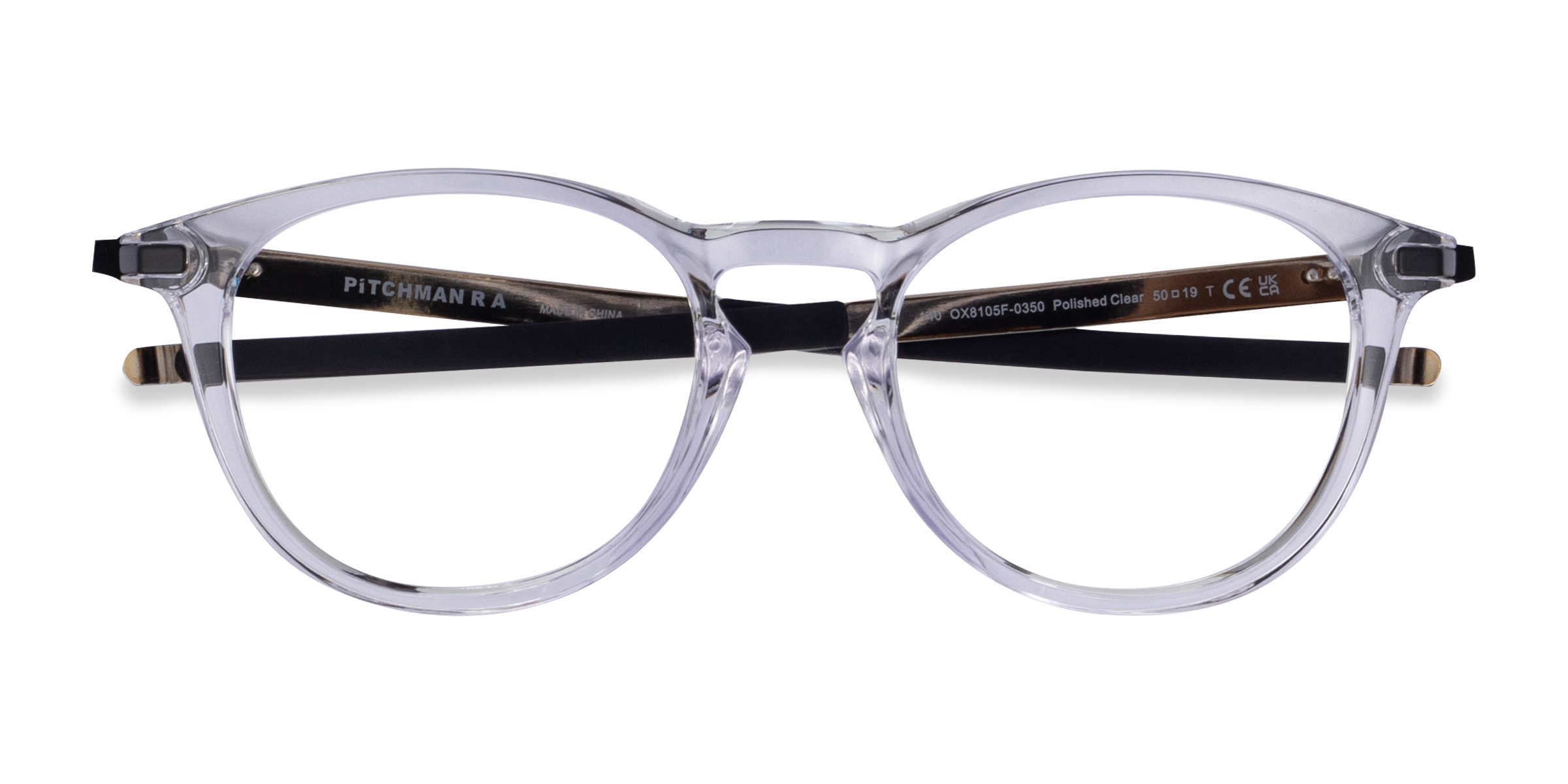 Clear Oakley Pitchman R A -  Plastic Eyeglasses