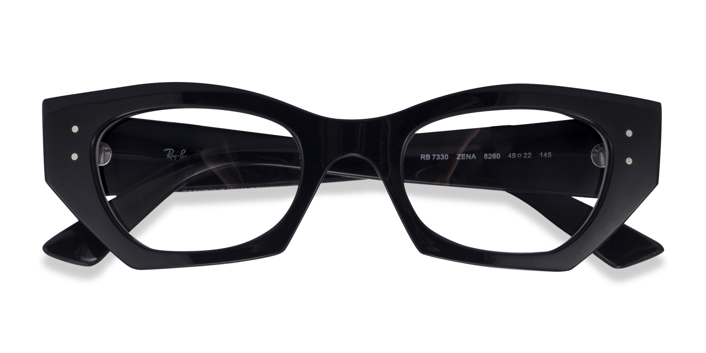 Noir Ray-Ban RB7330 Zena -  Eco-friendly Lunettes de vue