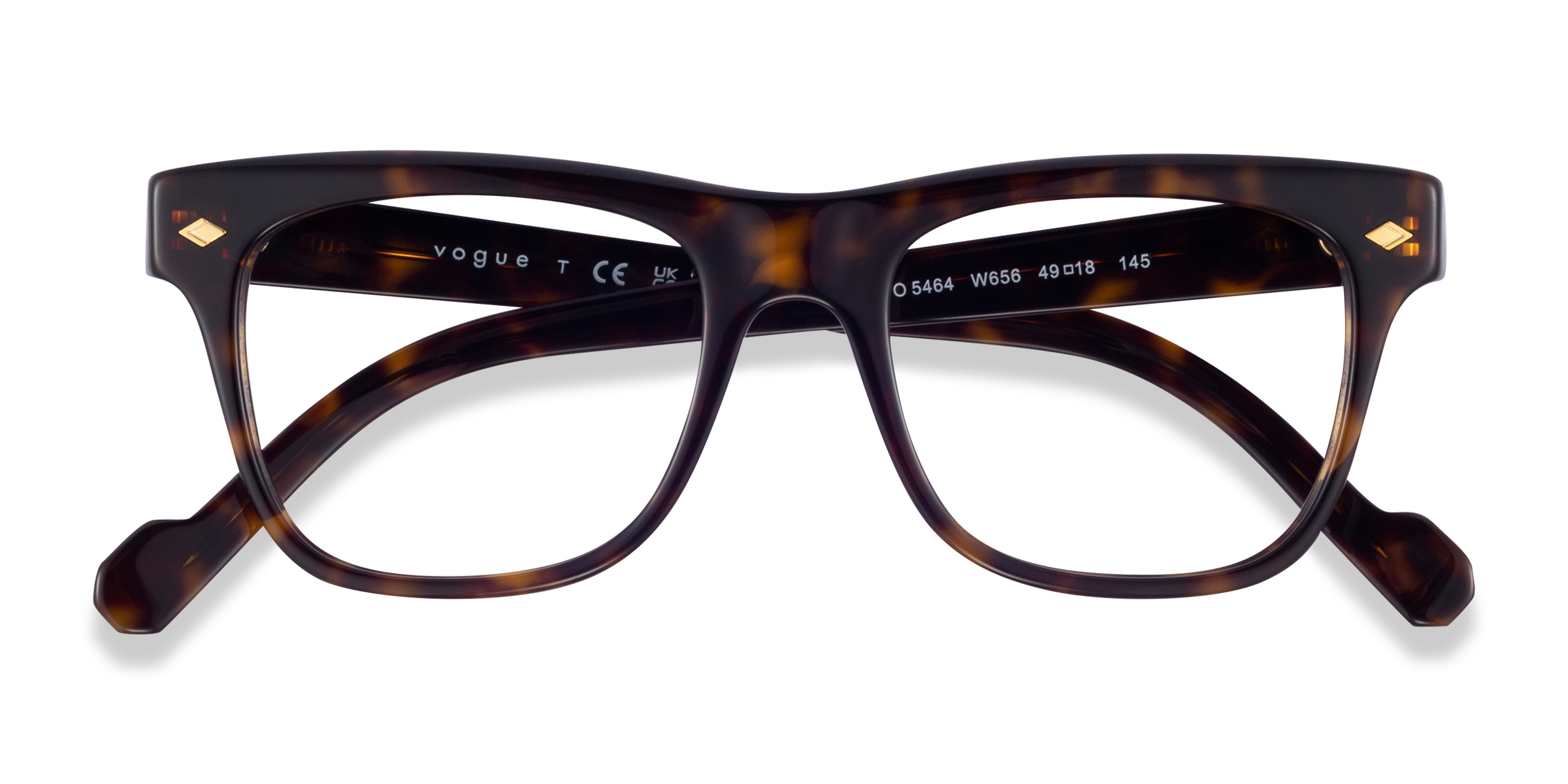 Dark Tortoise Vogue Eyewear VO5464 -  Acetate Eyeglasses