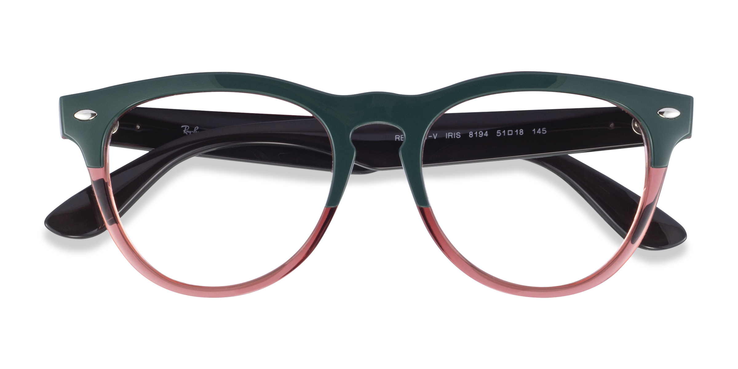 Green Red Ray-Ban RB4471V Iris -  Plastique Lunettes de vue