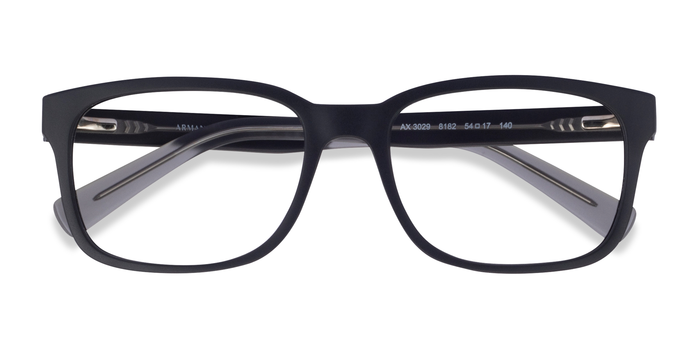 Matte Black Armani Exchange AX3029 -  Plastique Lunettes de vue