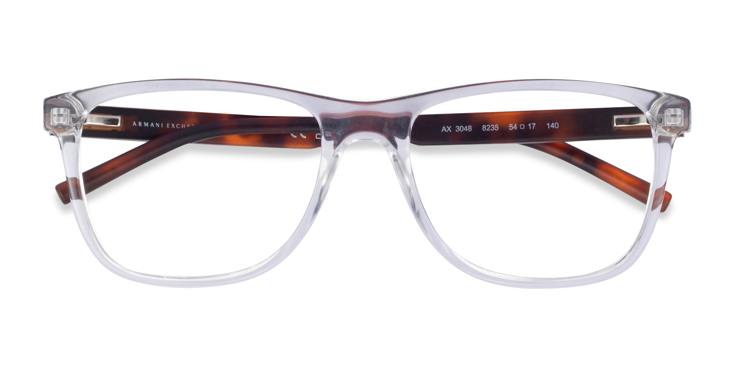 Shiny Crystal Armani Exchange AX3048 -  Plastique Lunettes de vue