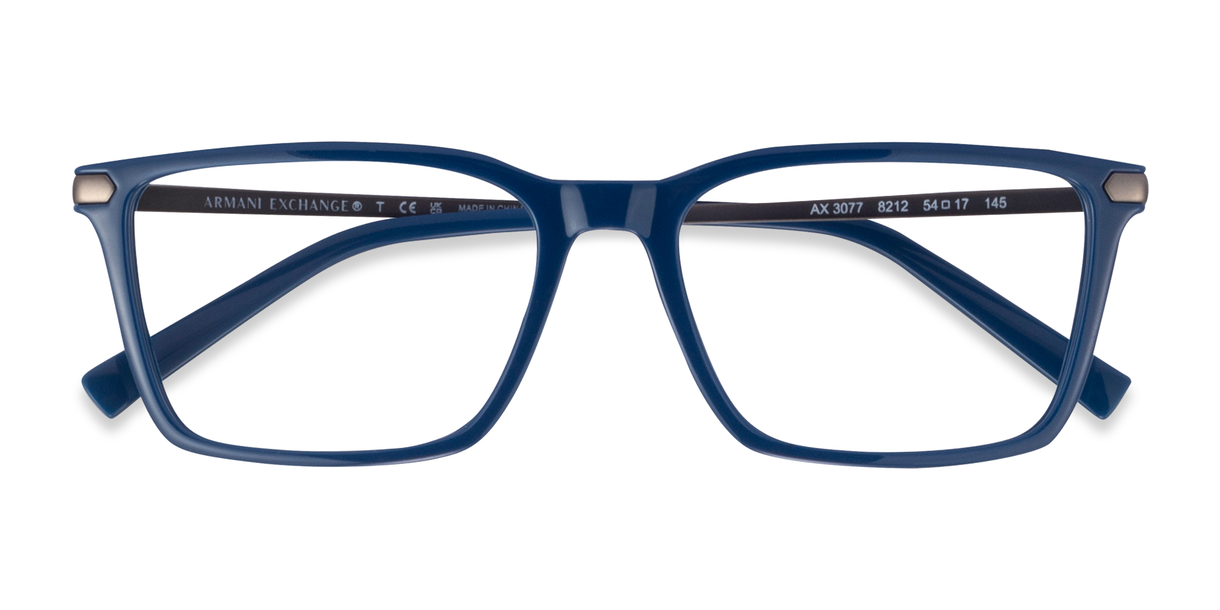 Blue Armani Exchange AX3077 -  Metal Eyeglasses