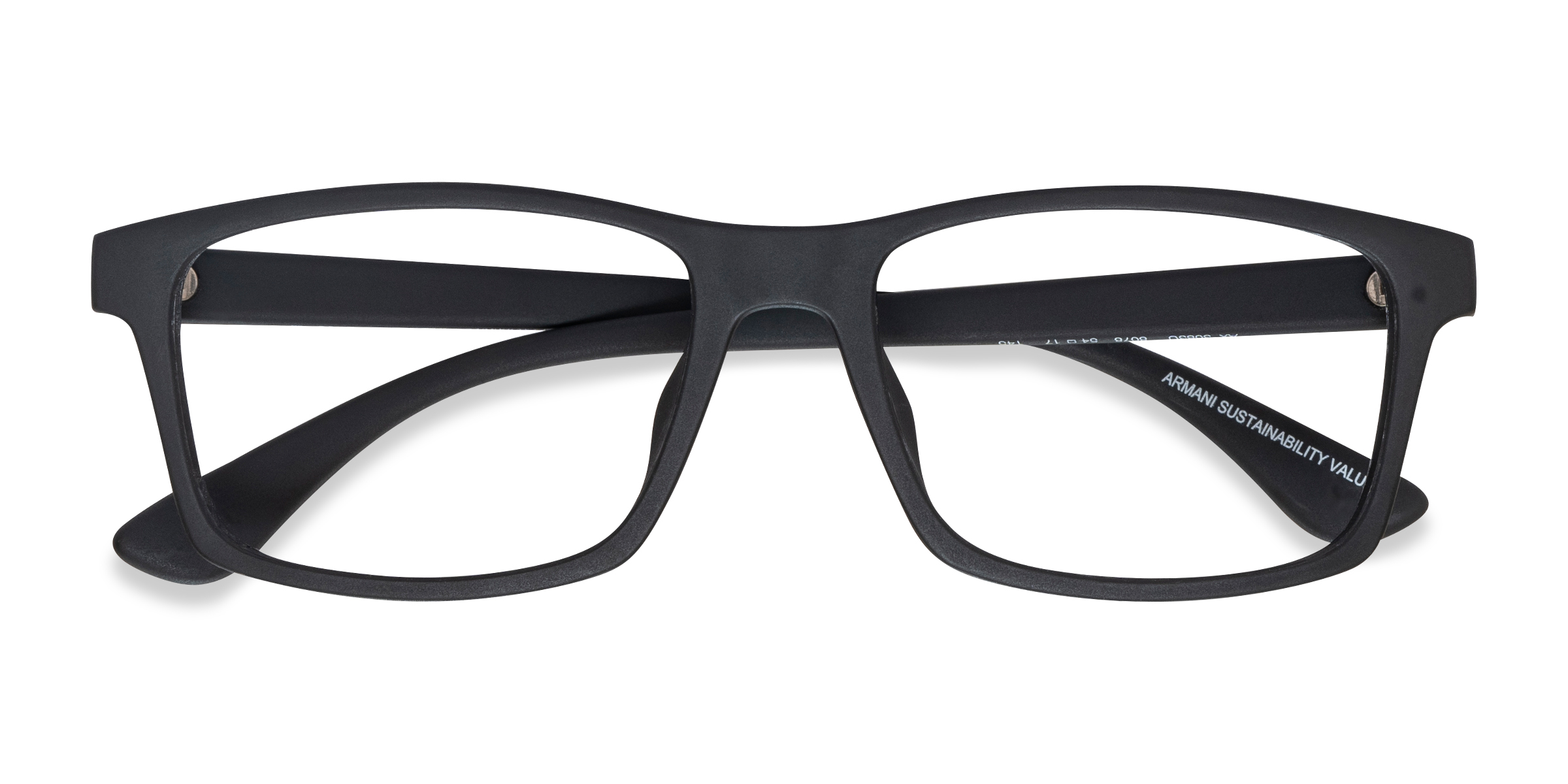 Matte Gray Armani Exchange AX3083U -  Eco-friendly Eyeglasses