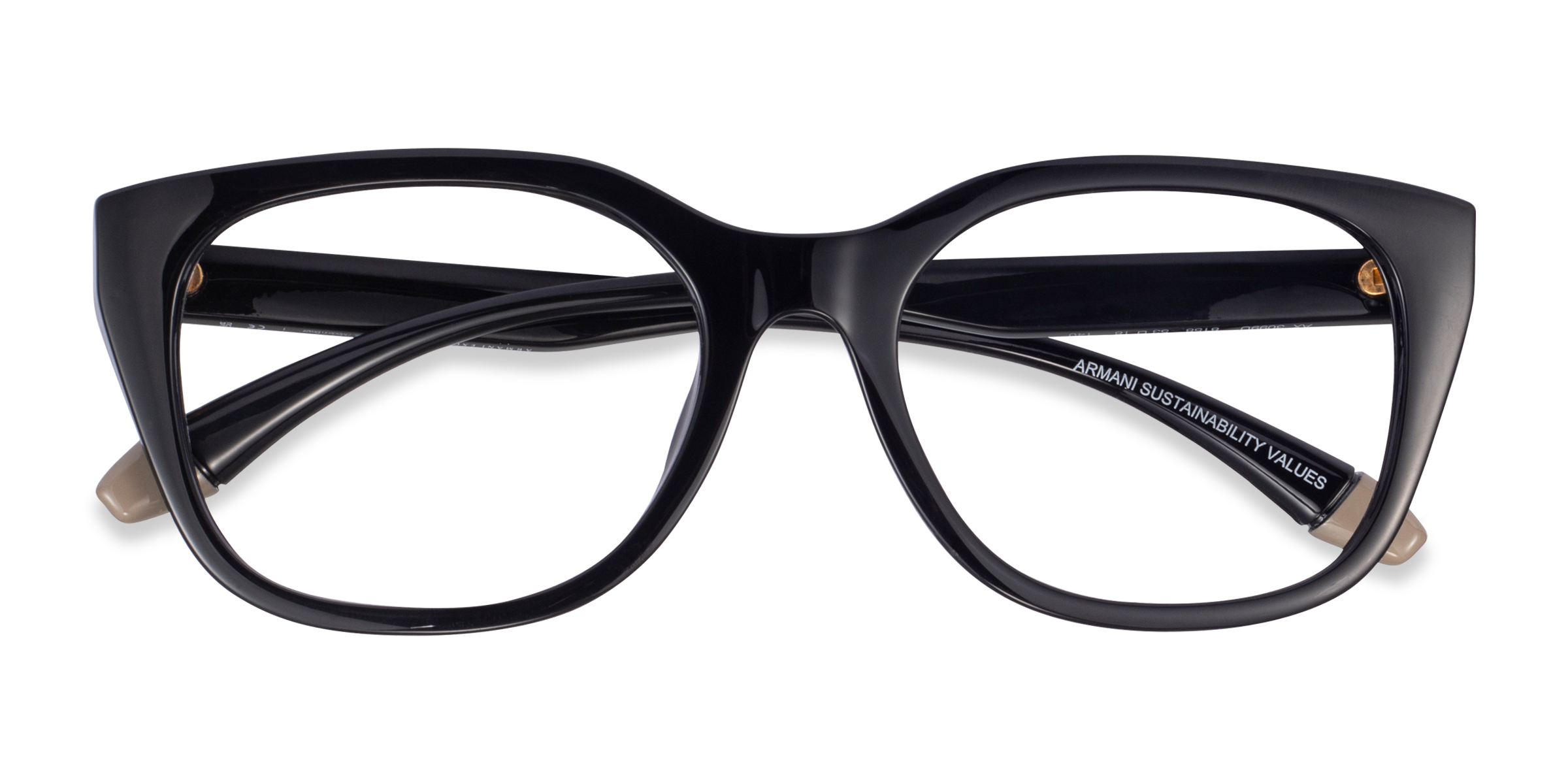 Noir Armani Exchange AX3099U -  Eco-friendly Lunettes de vue