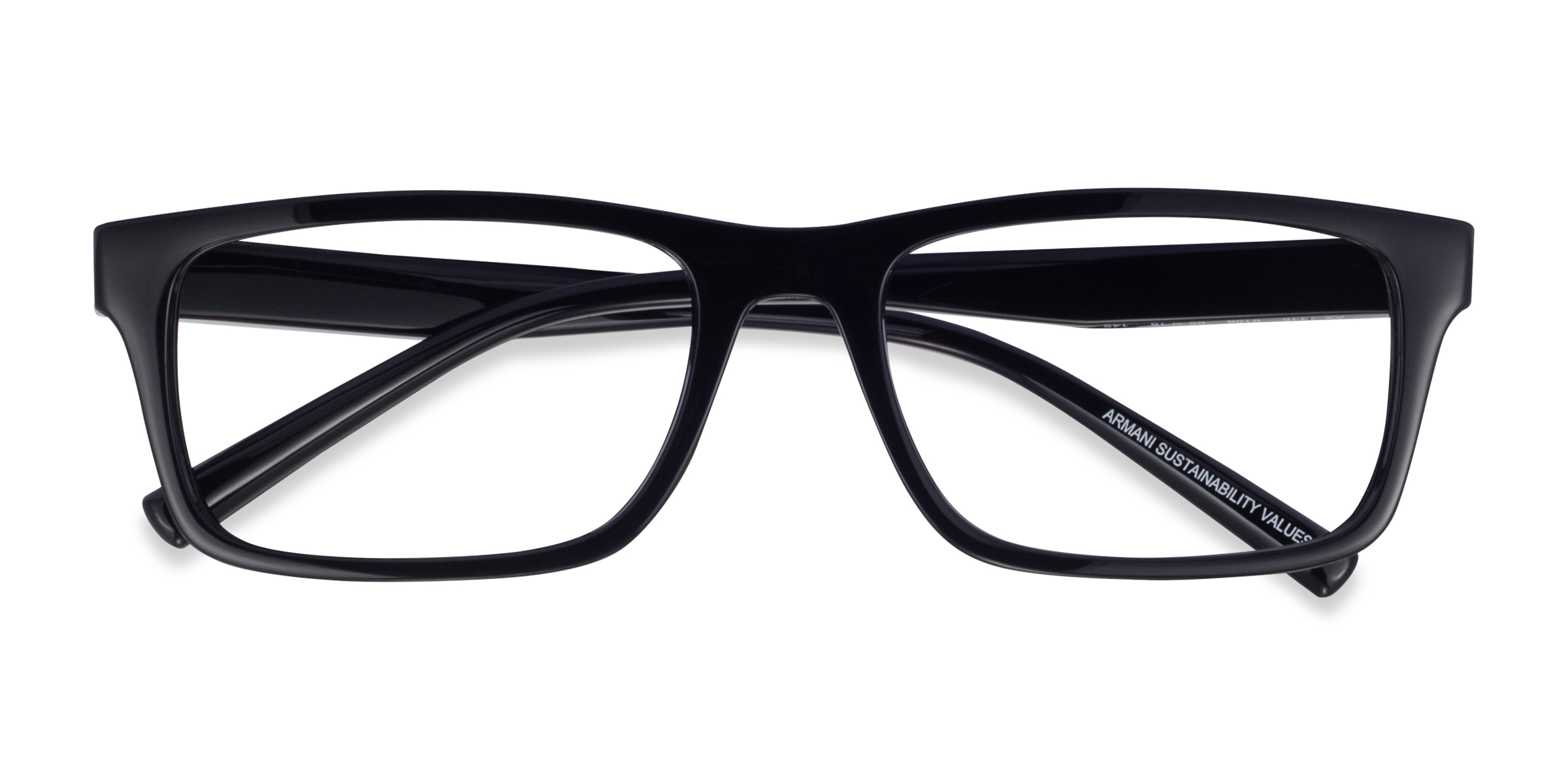 Shiny Black Armani Exchange AX3115 -  Eco-friendly Lunettes de vue