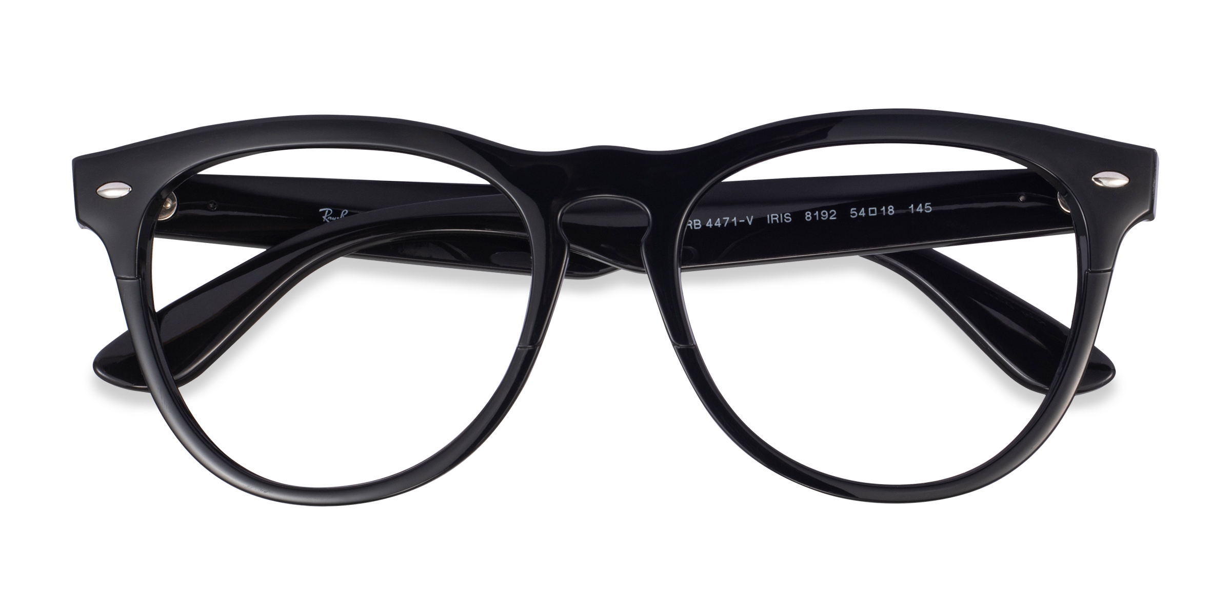 Noir Ray-Ban RB4471V Iris -  Plastique Lunettes de vue