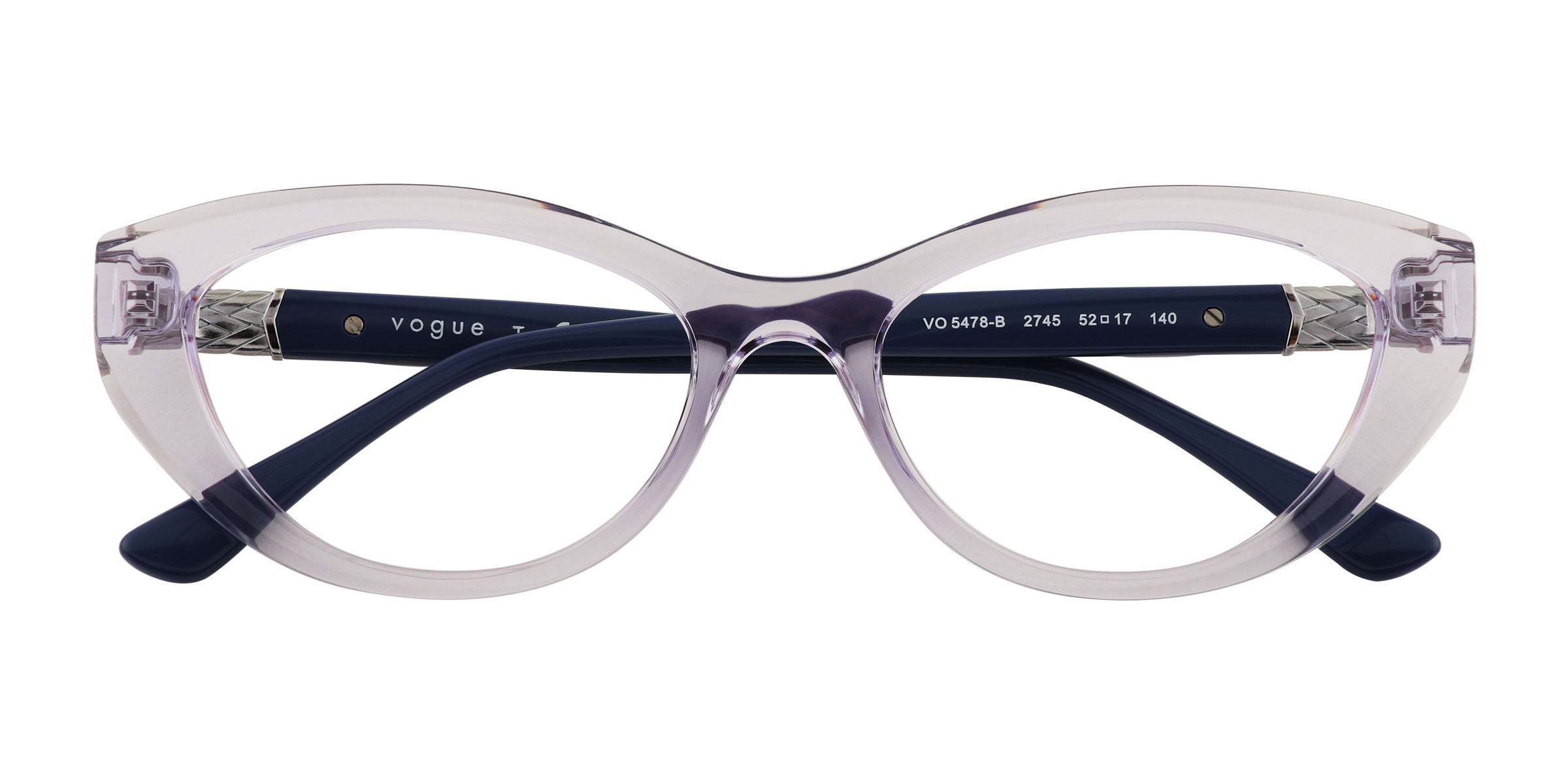 Transparent Purple Vogue Eyewear VO5478B -  Plastique Lunettes de vue