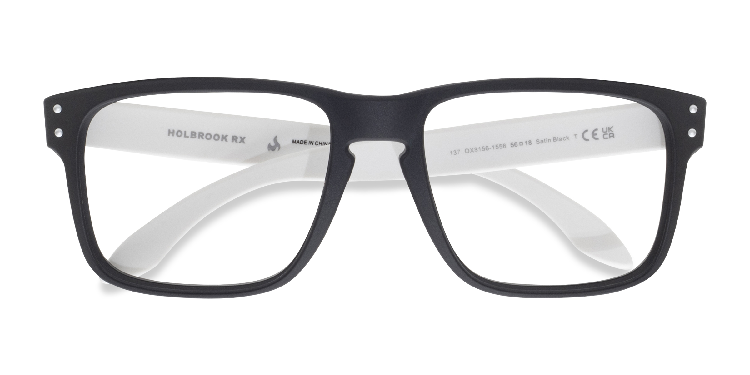 Matte Black Oakley Holbrook Rx -  Plastique Lunettes de vue