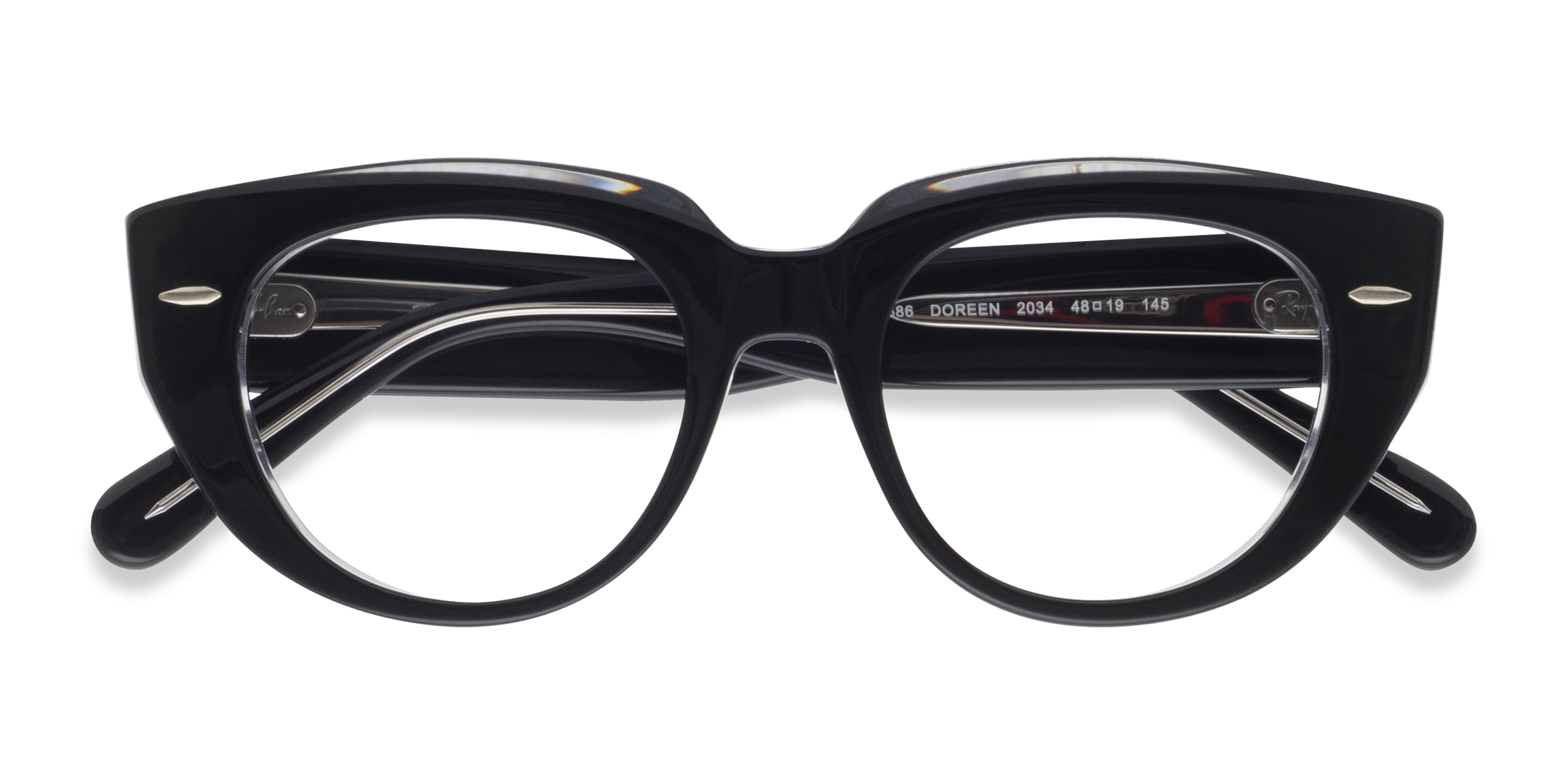 Black Ray-Ban RB5586 Doreen -  Acetate Eyeglasses