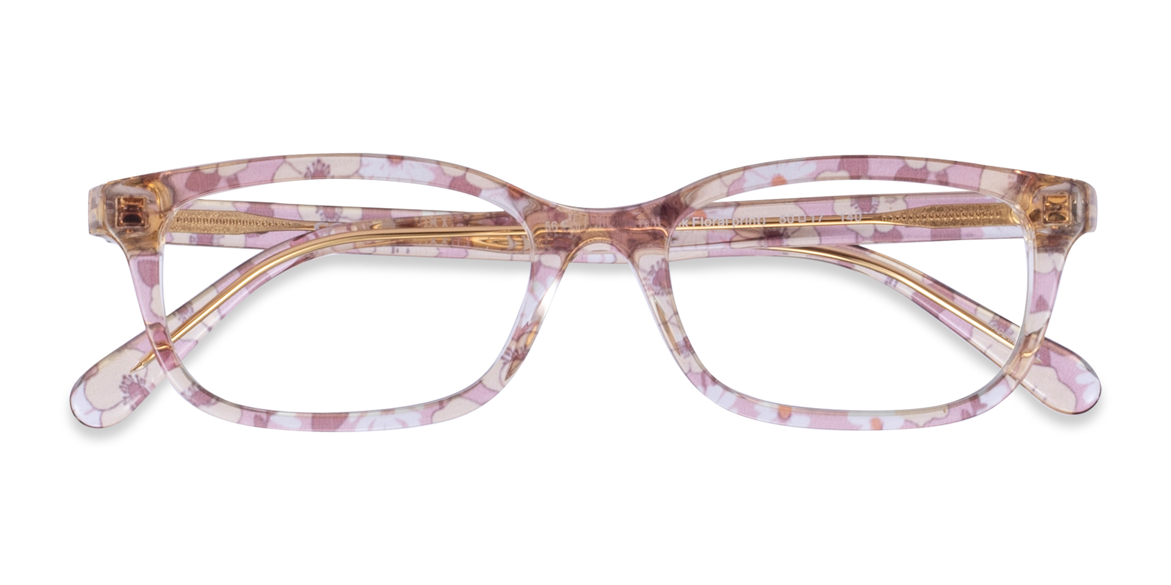 Pink Floral Coach HC6174 -  Acetate Eyeglasses
