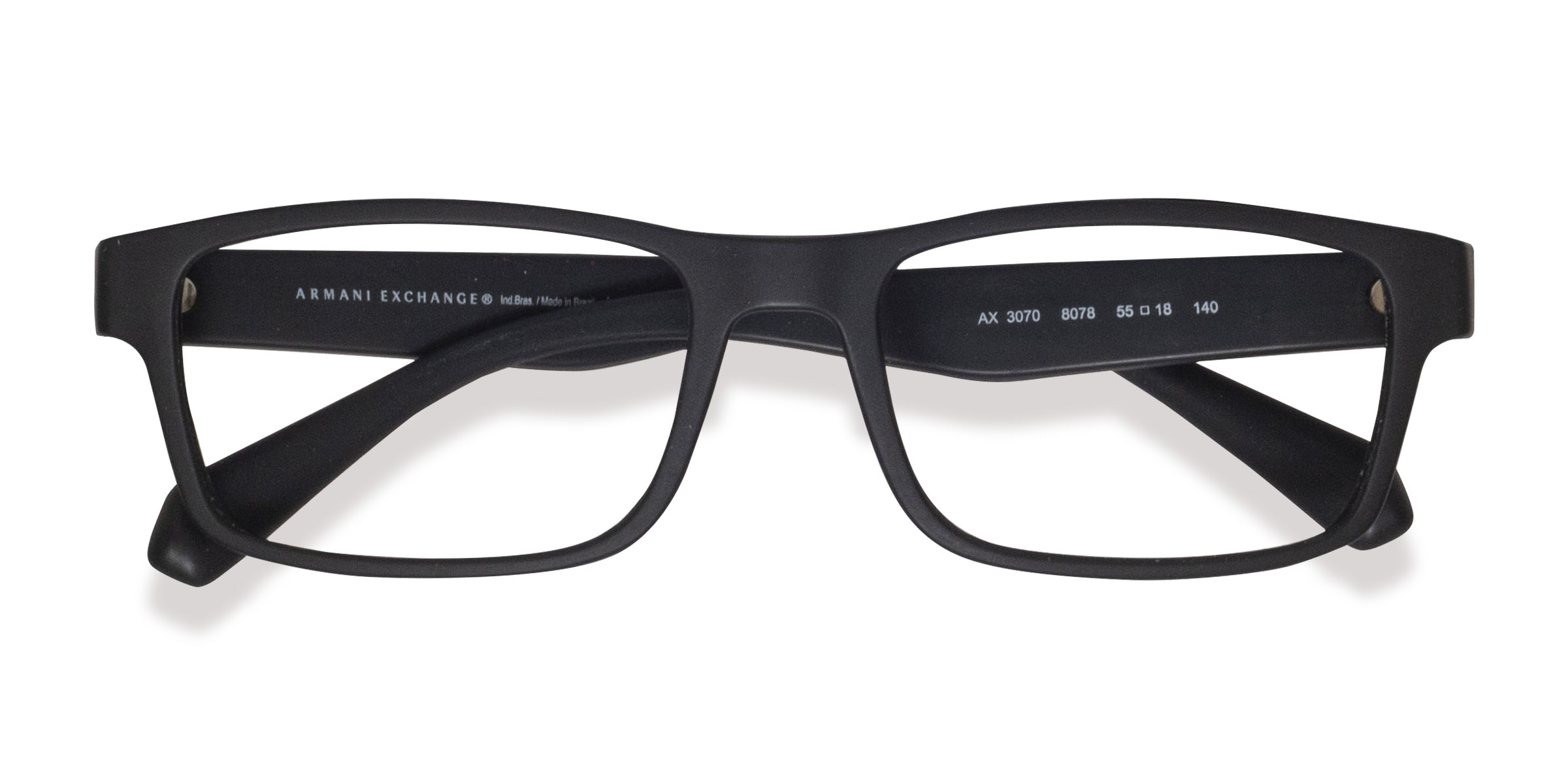 Black Armani Exchange AX3070 -  Plastic Eyeglasses