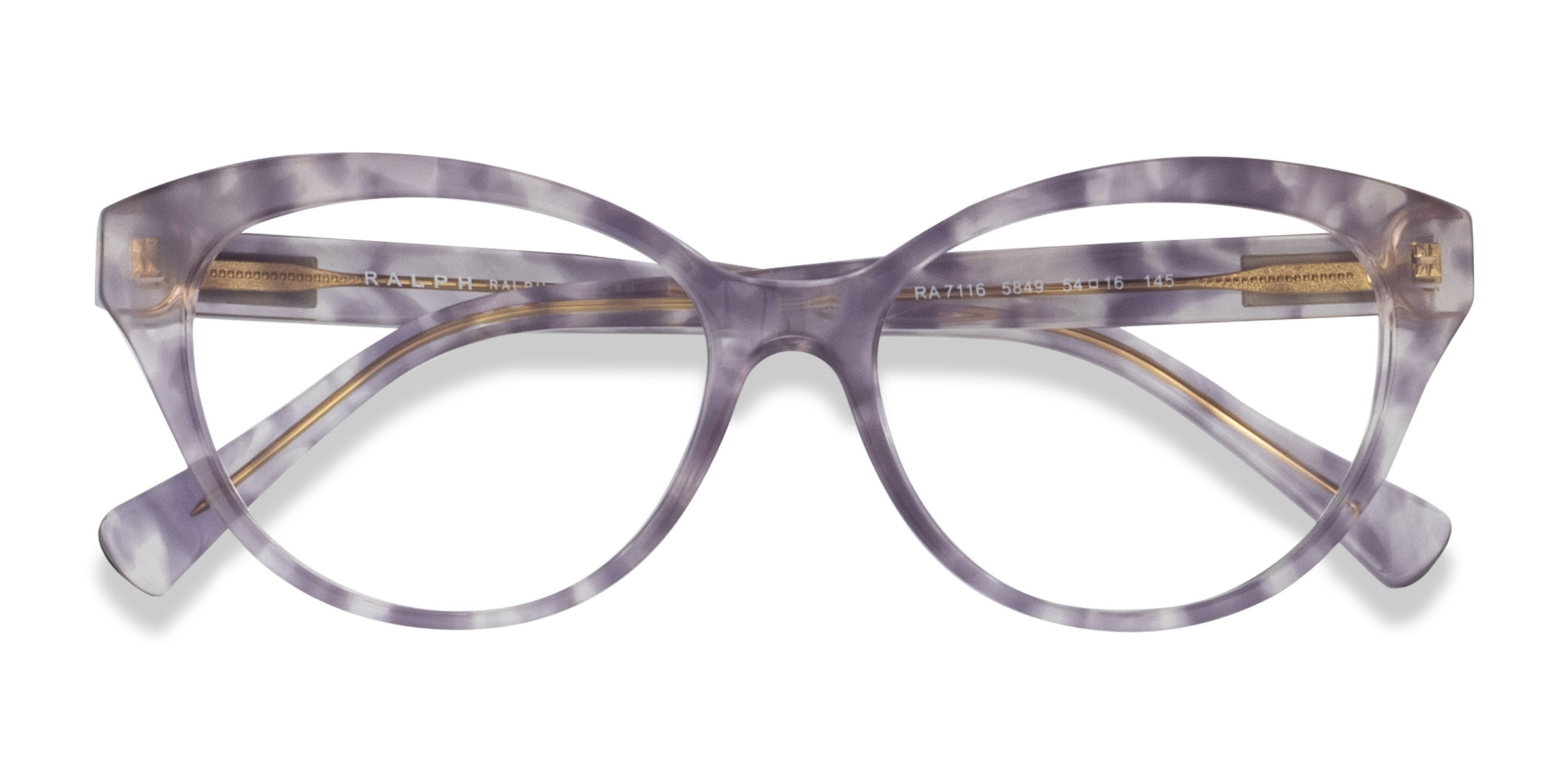 Purple Tortoise Ralph RA7116 -  Acetate Eyeglasses