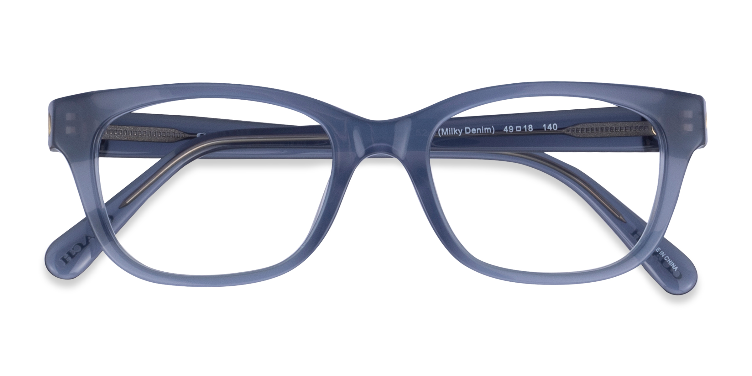 Milky Denim Coach HC6257U -  Acetate Eyeglasses