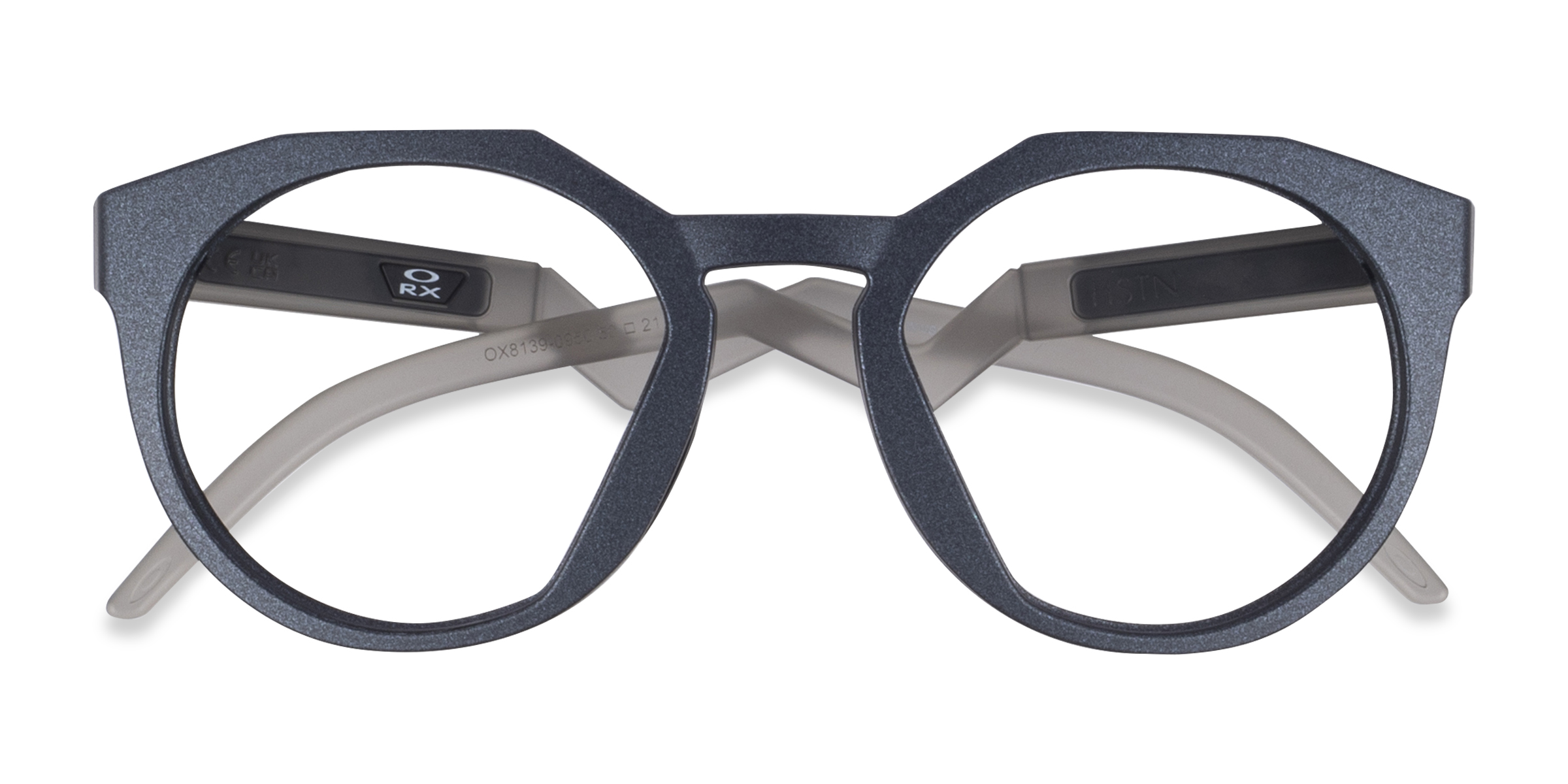 Matte Blue Oakley OX8139 HSTN -  Plastic Eyeglasses