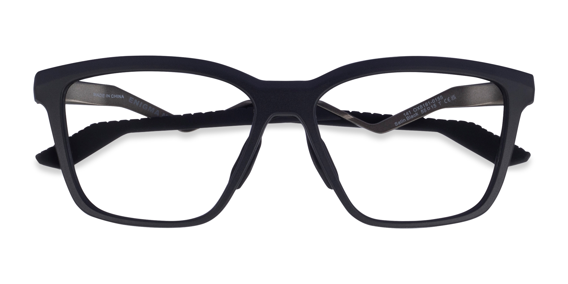 Satin Black Oakley Enigma Mass -  Plastique Lunettes de vue