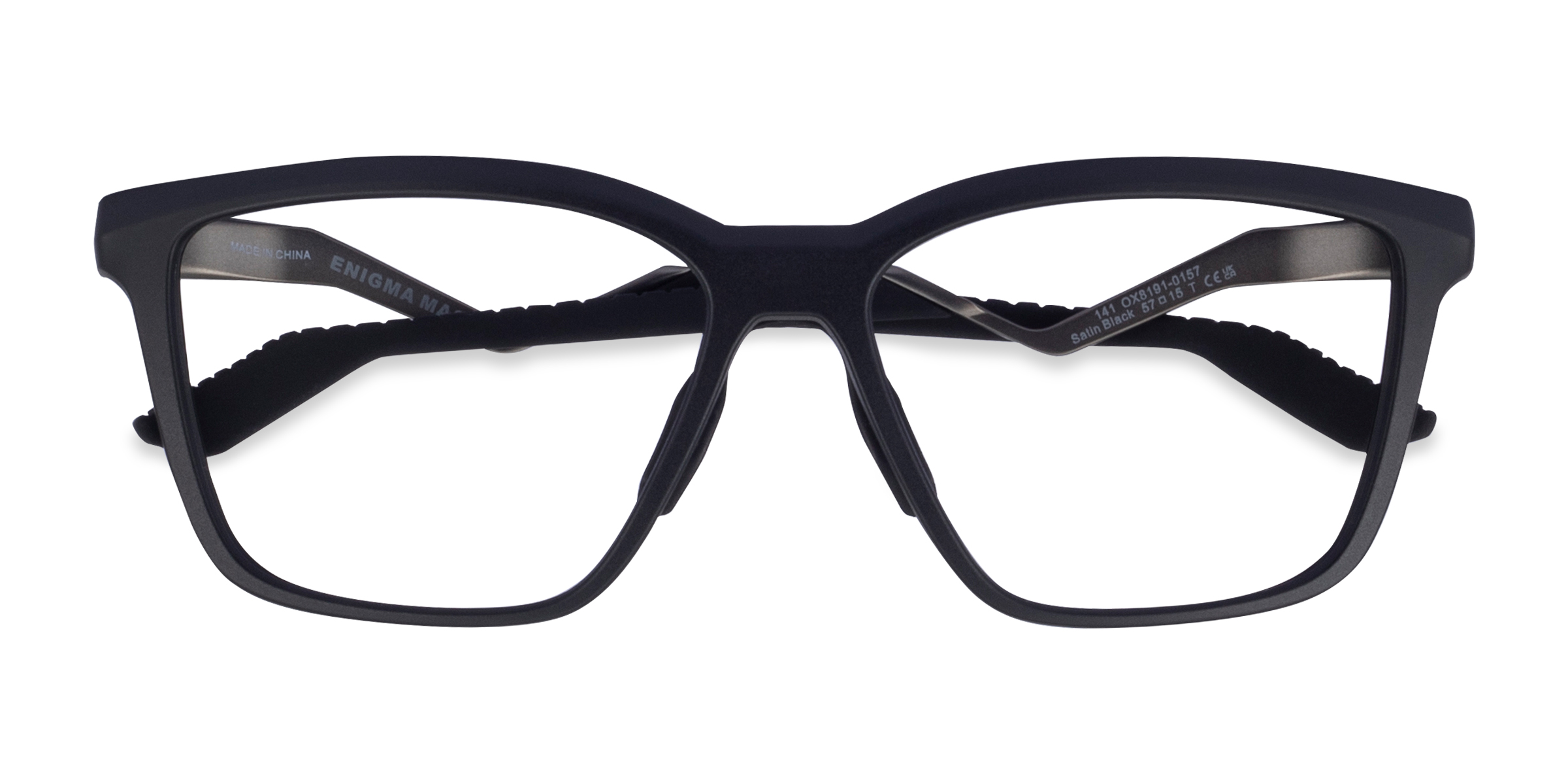 Satin Black Oakley Enigma Mass -  Plastique Lunettes de vue