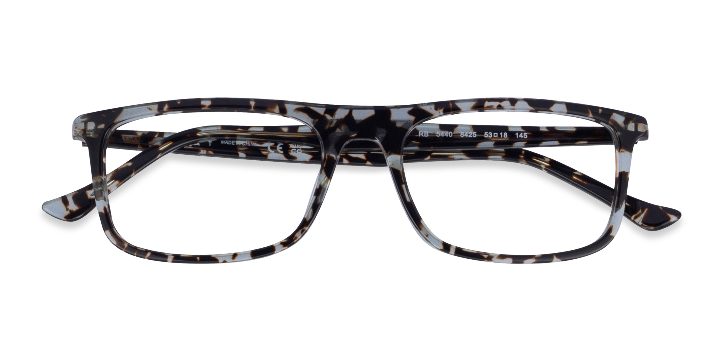 Ivory Tortoise Ray-Ban RB5440 -  Acetate Eyeglasses