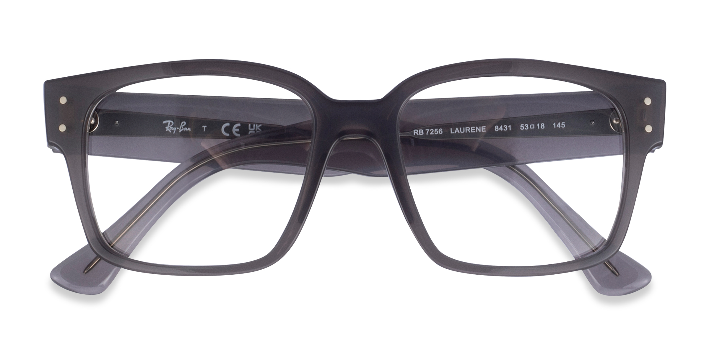 Gray Ray-Ban RB7256 Laurene -  Acetate Eyeglasses