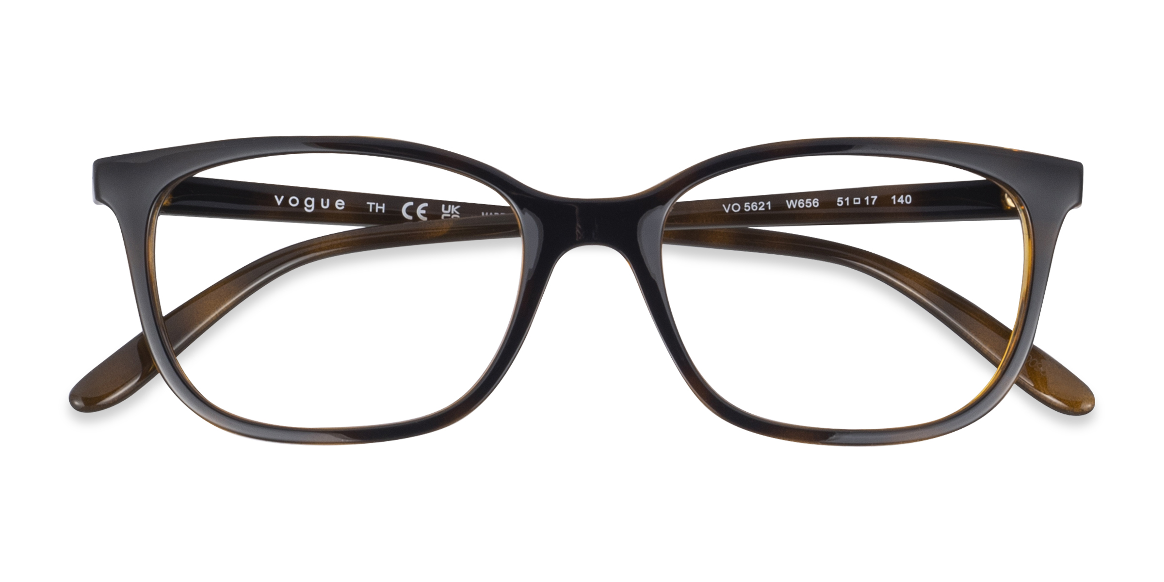 Écaille Noire Vogue Eyewear VO5621 -  Plastique Lunettes de vue