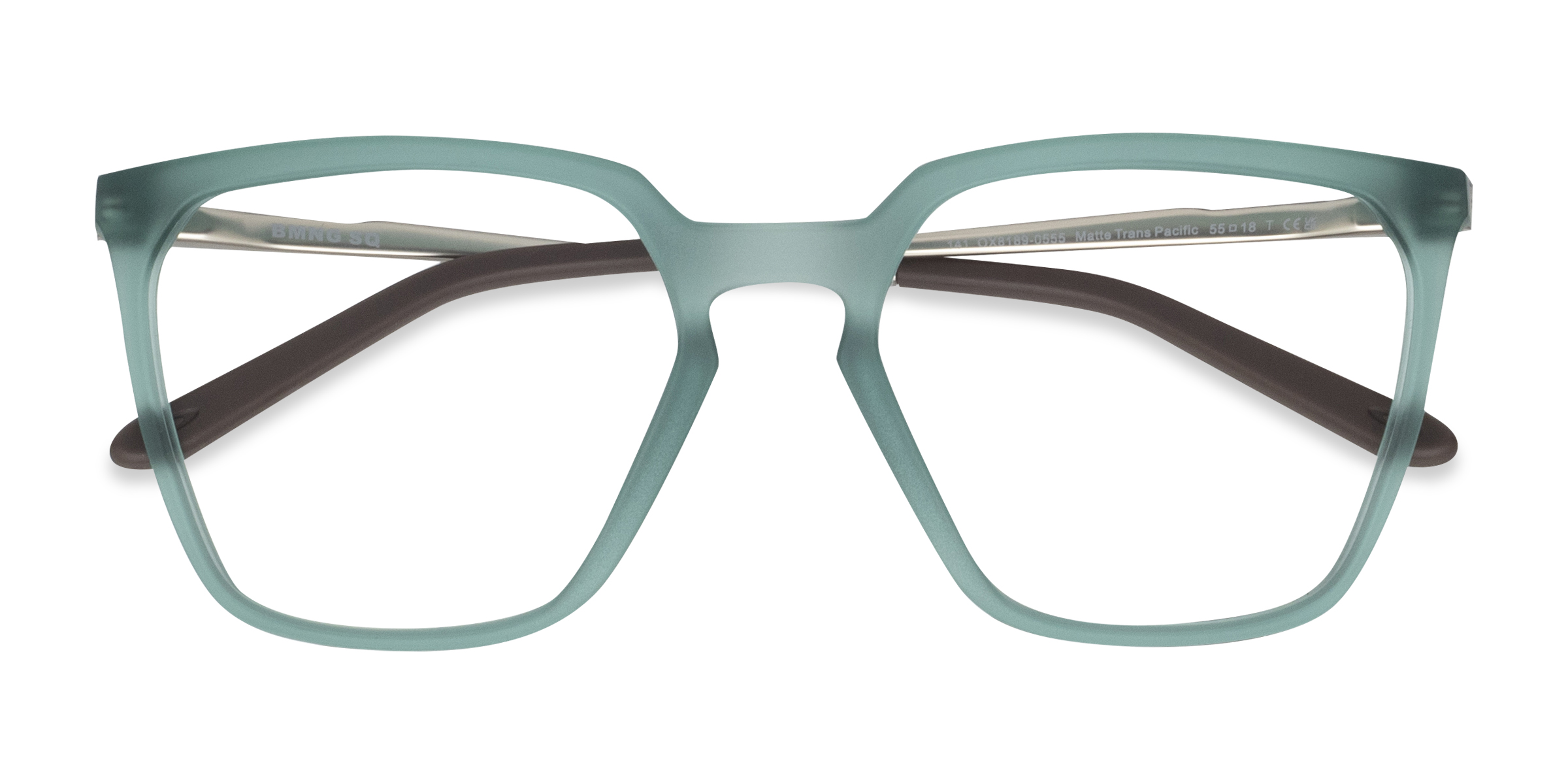 Matte Trans Pacific Oakley Bmng SQ -  Eco-friendly Eyeglasses