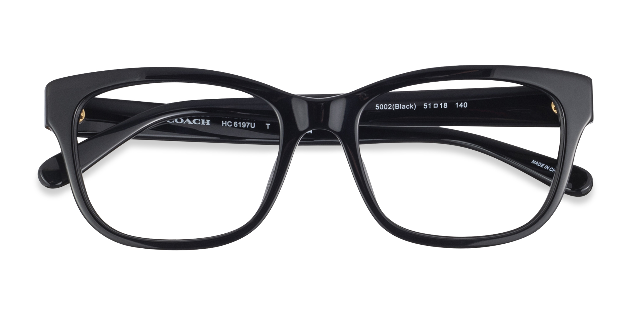 Black Coach HC6197U -  Acetate Eyeglasses