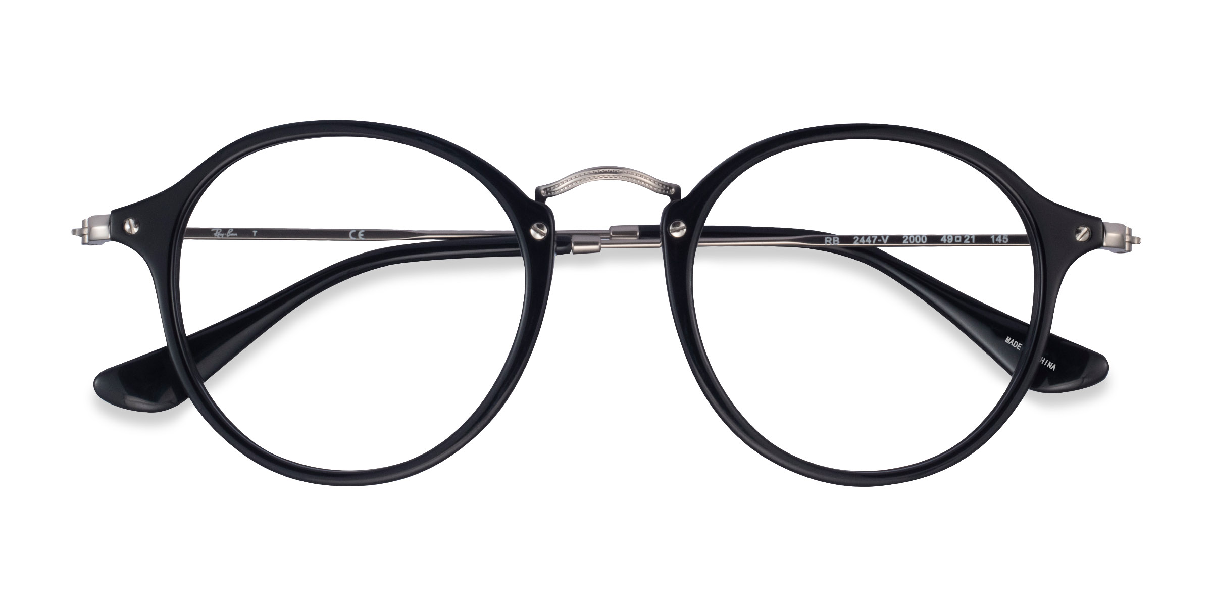 Noir Ray-Ban RB2447V -  Plastique Lunettes de vue