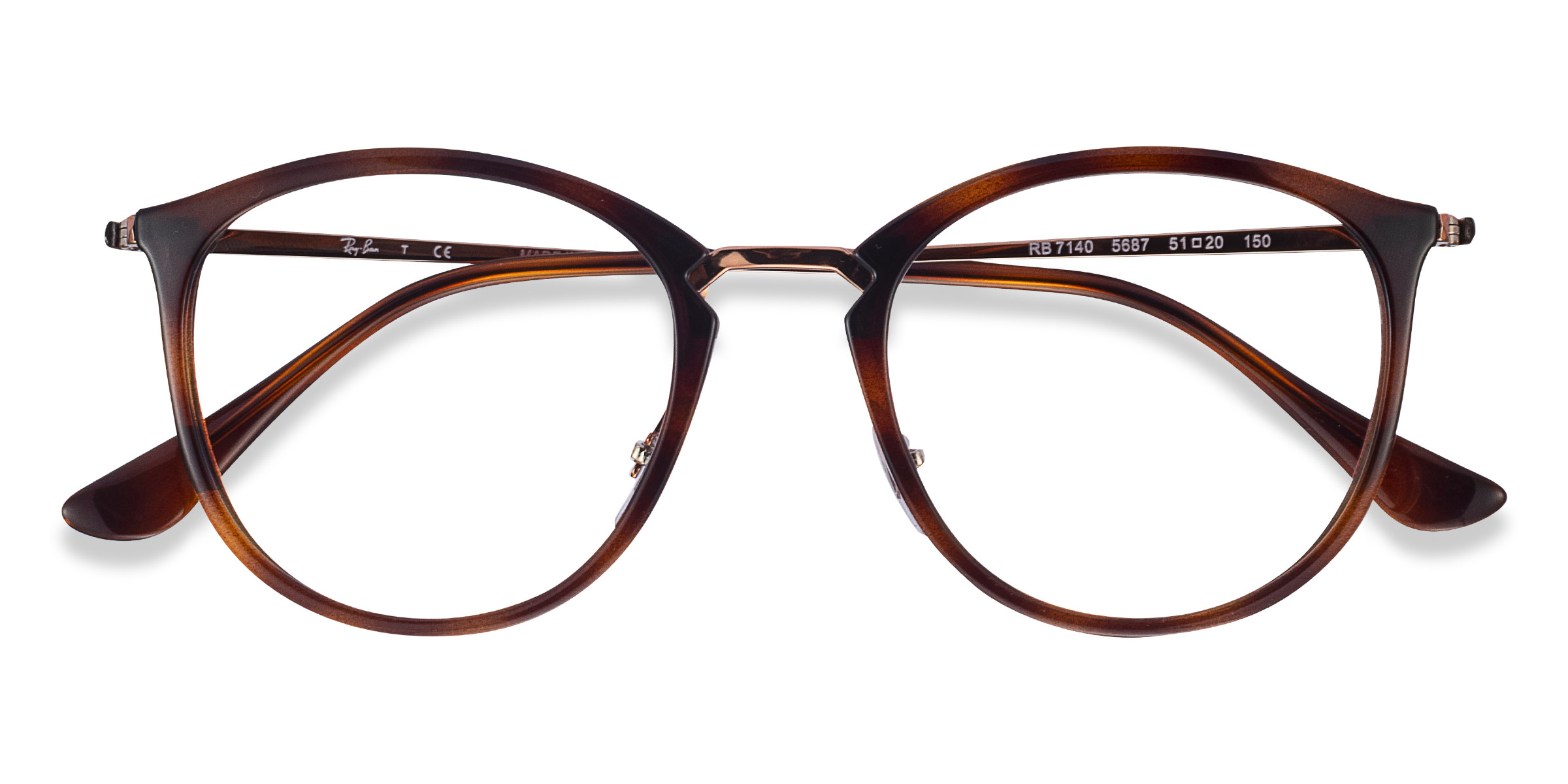 Écailles Ray-Ban RB7140 -  Plastic-metal Lunettes de vue