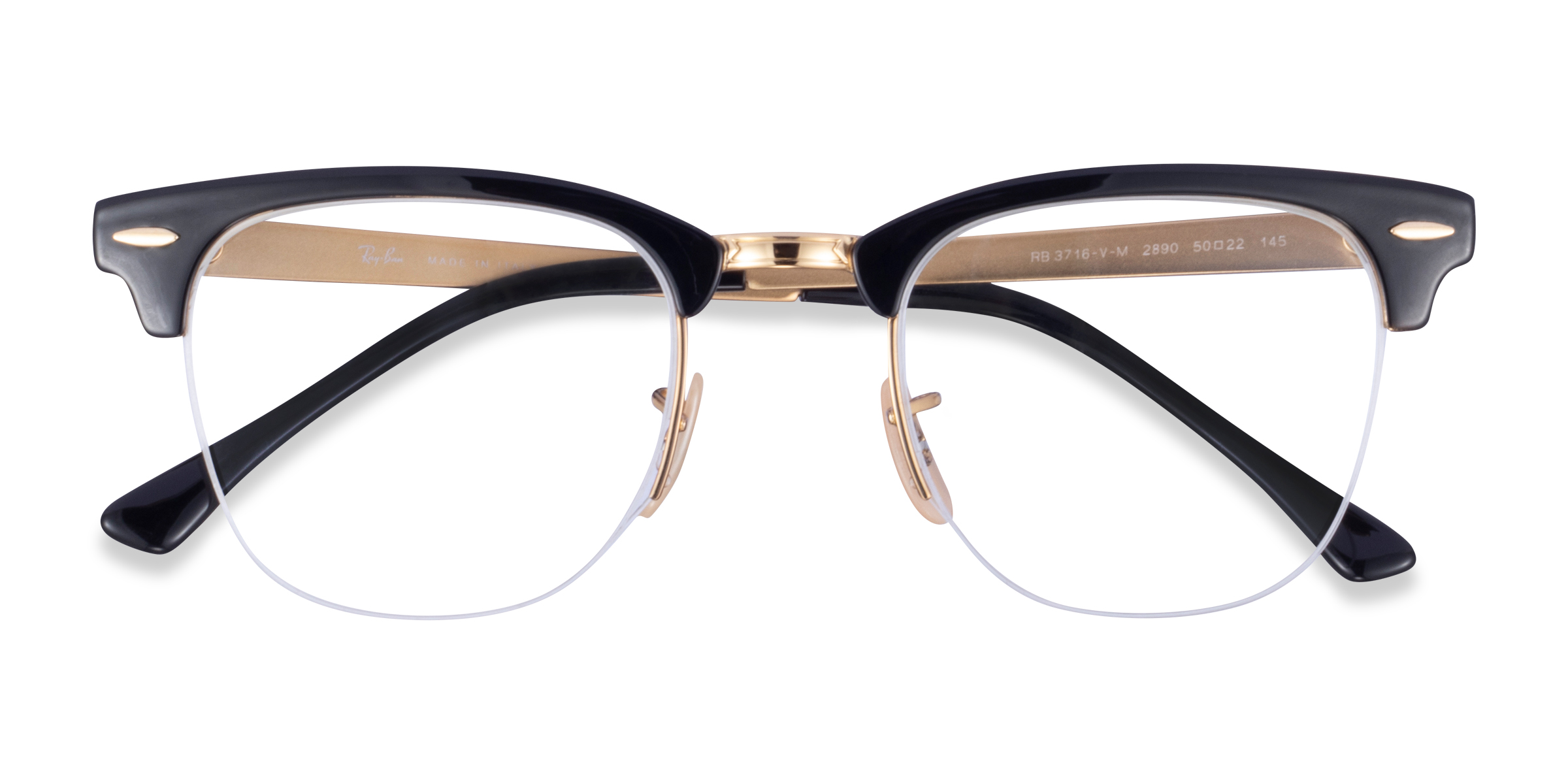 Black Gold Ray-Ban RB3716VM -  Métal Lunettes de vue