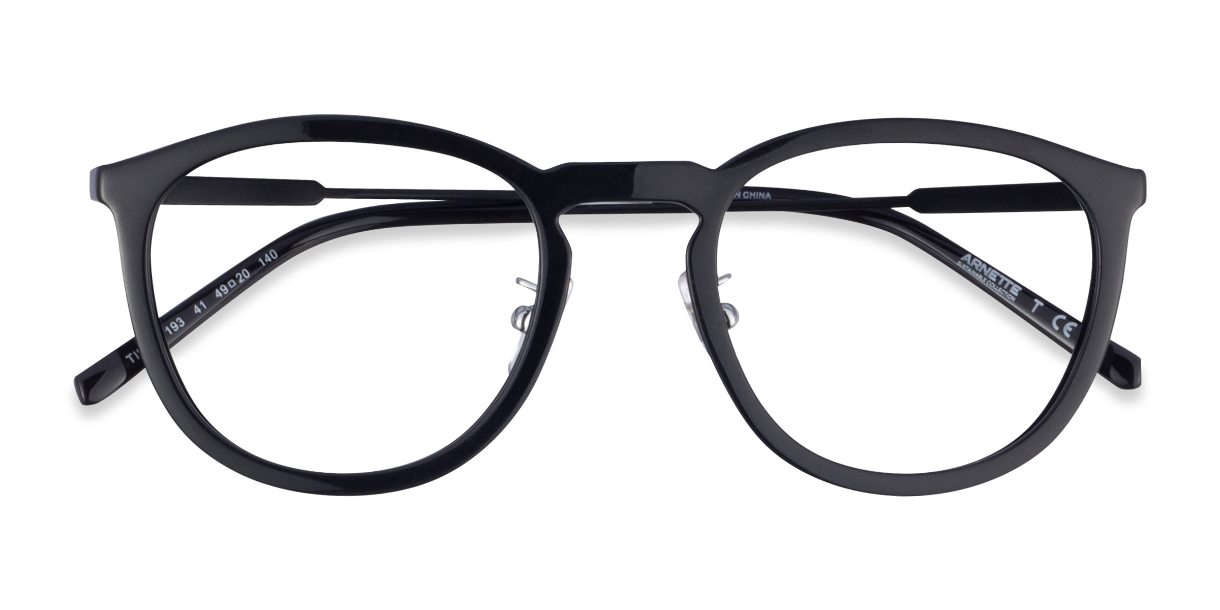 Black ARNETTE Tiki -  Metal Eyeglasses