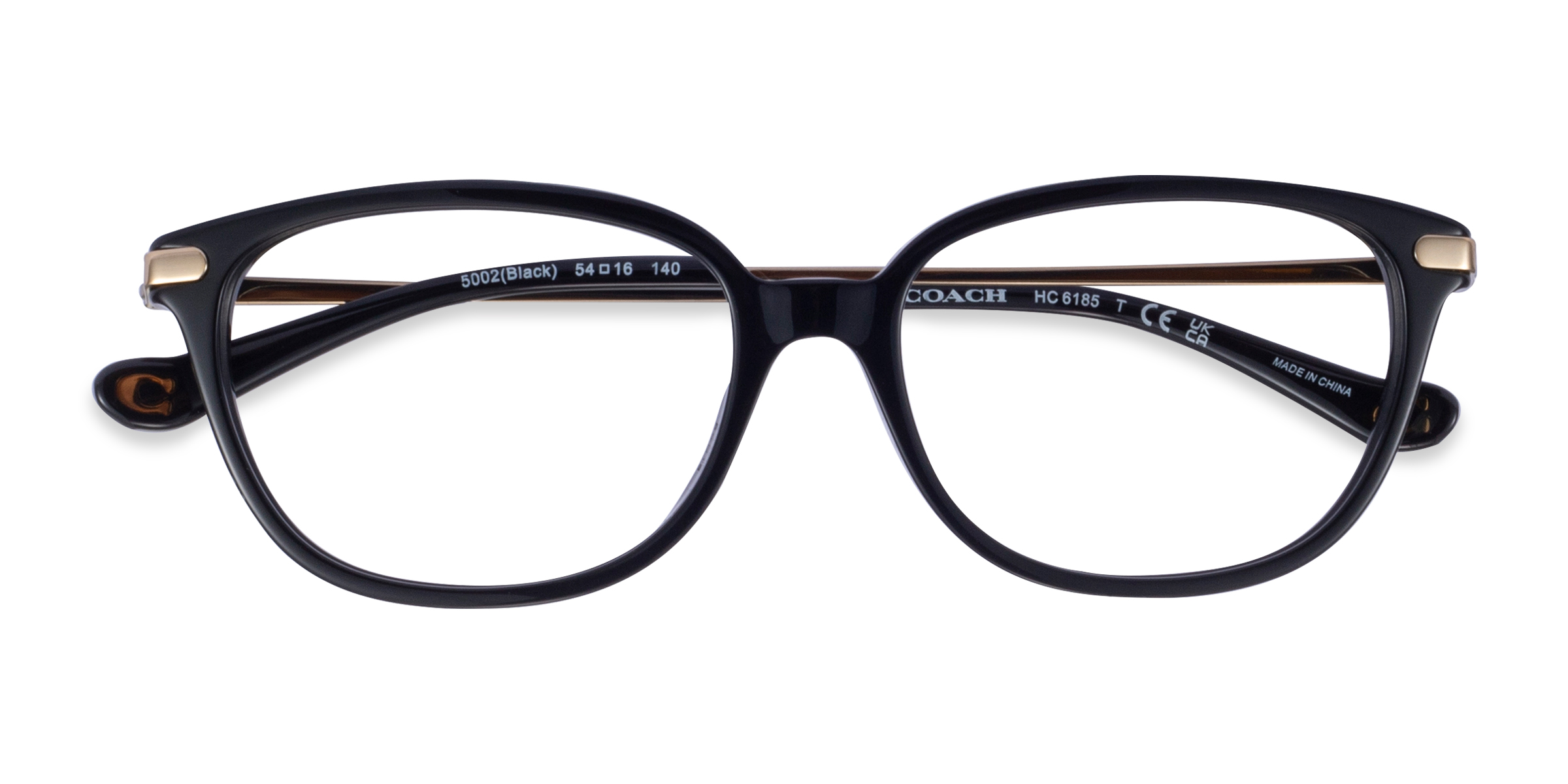 Noir Coach HC6185 -  Acétate Lunettes de vue