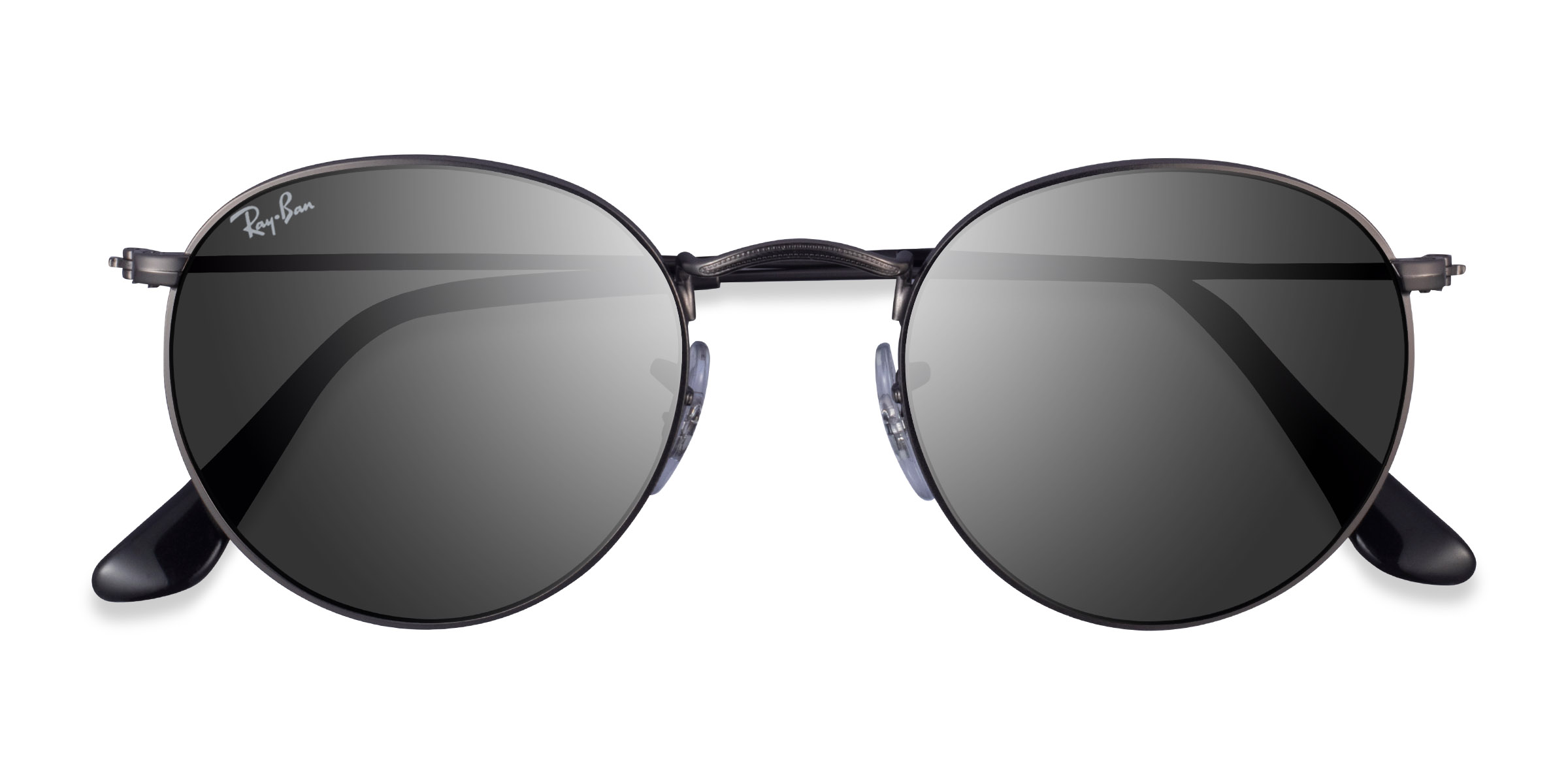 Matte Gunmetal Ray-Ban RB3447 -  Métal Lunettes de soleil