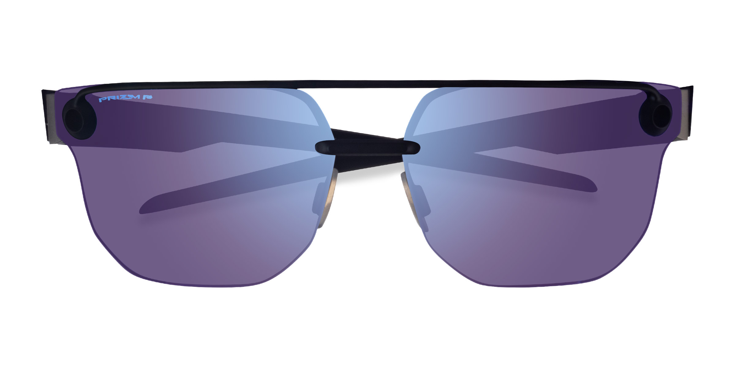 Noir Oakley Chrystl -  Métal Lunettes de soleil