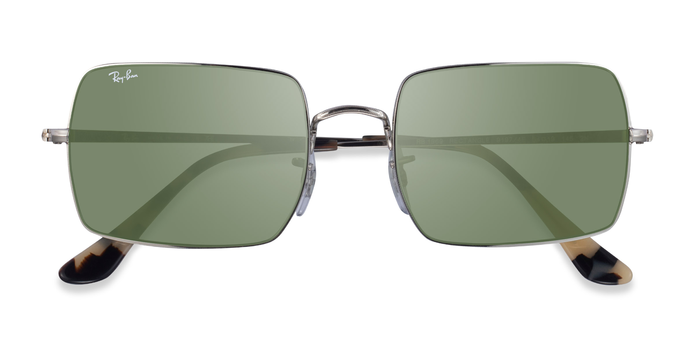 Argenté Ray-Ban RB1969 -  Métal Lunettes de soleil